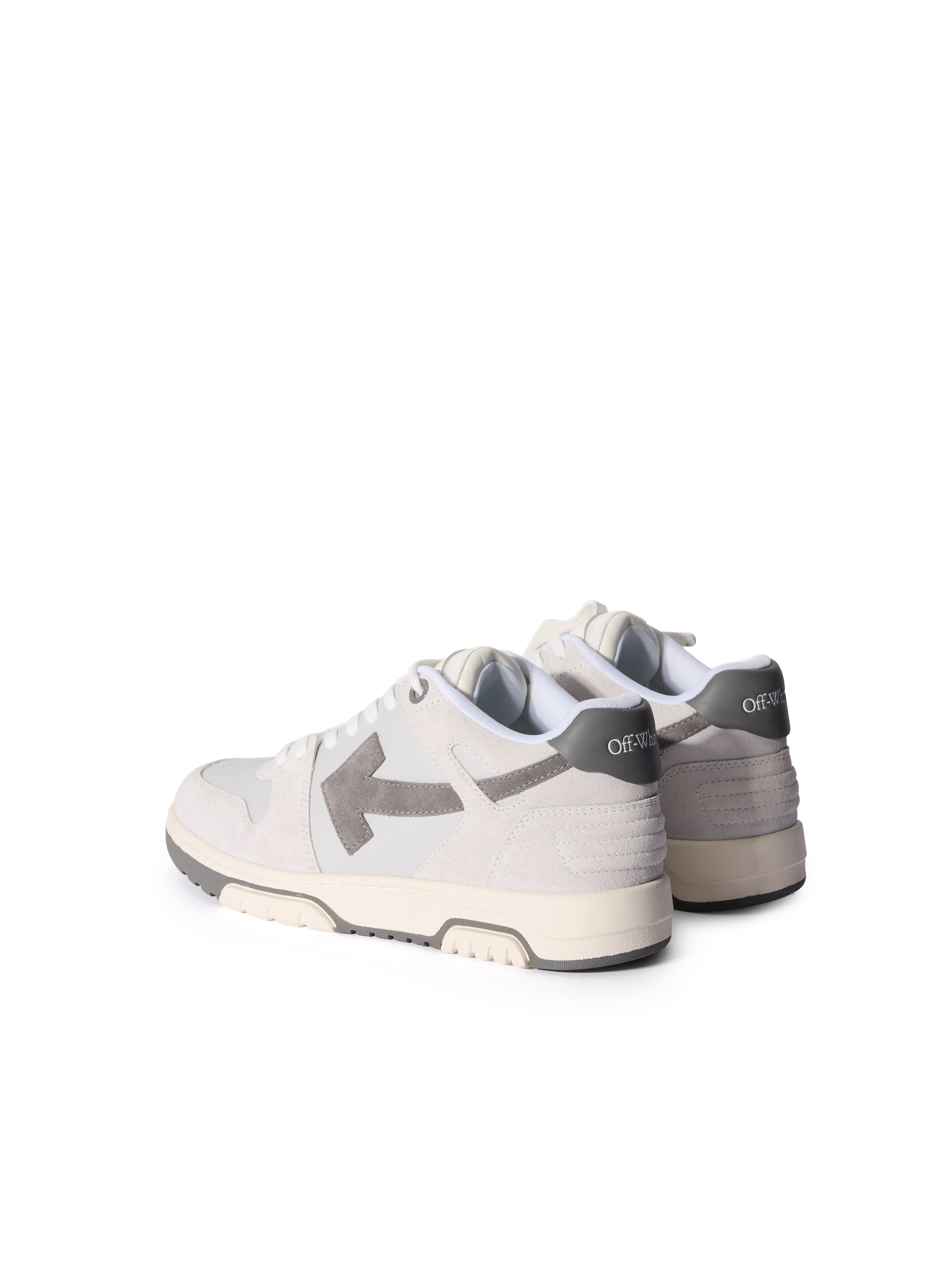 OFF WHITE Out Of Office Sneakers MEDIUM GREY - DARK GREY OMIA189F25LEA005