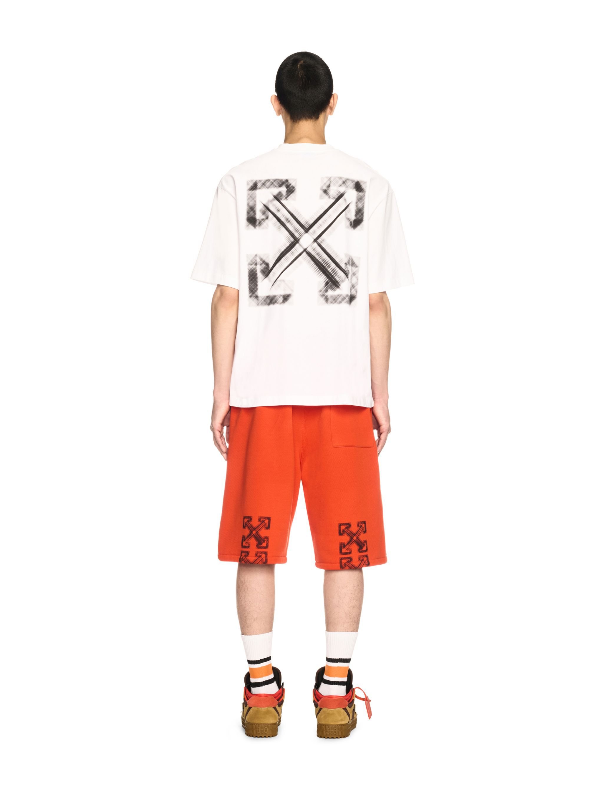 OFF WHITE Weisses Vibe T-Shirt Mit Pfeil WEISS OMAA120S25JER00F