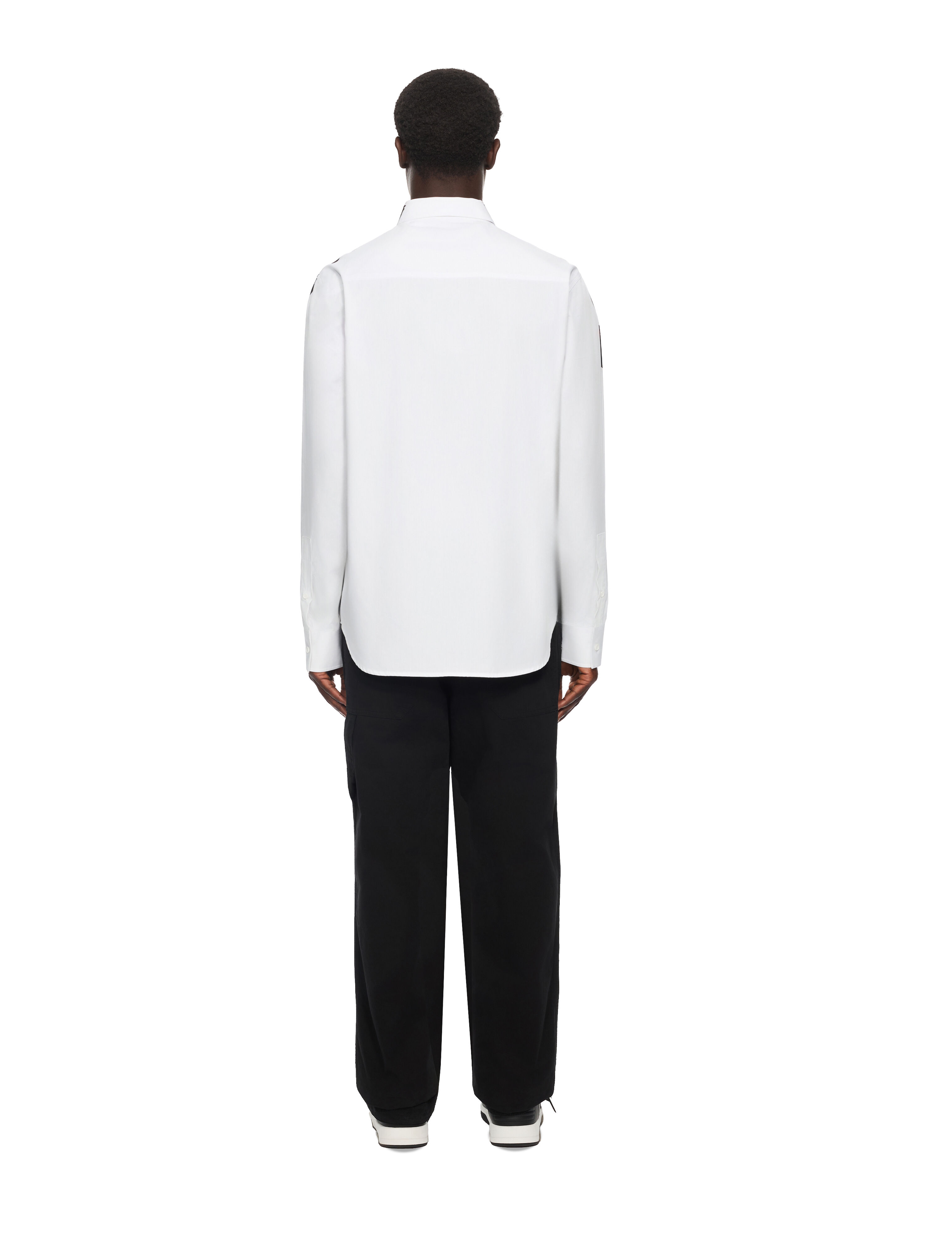 Negative Bookish Regular Shirt OFF WHITE Negative Bookish Regular Shirt WHITE 44MGE04MF26F002