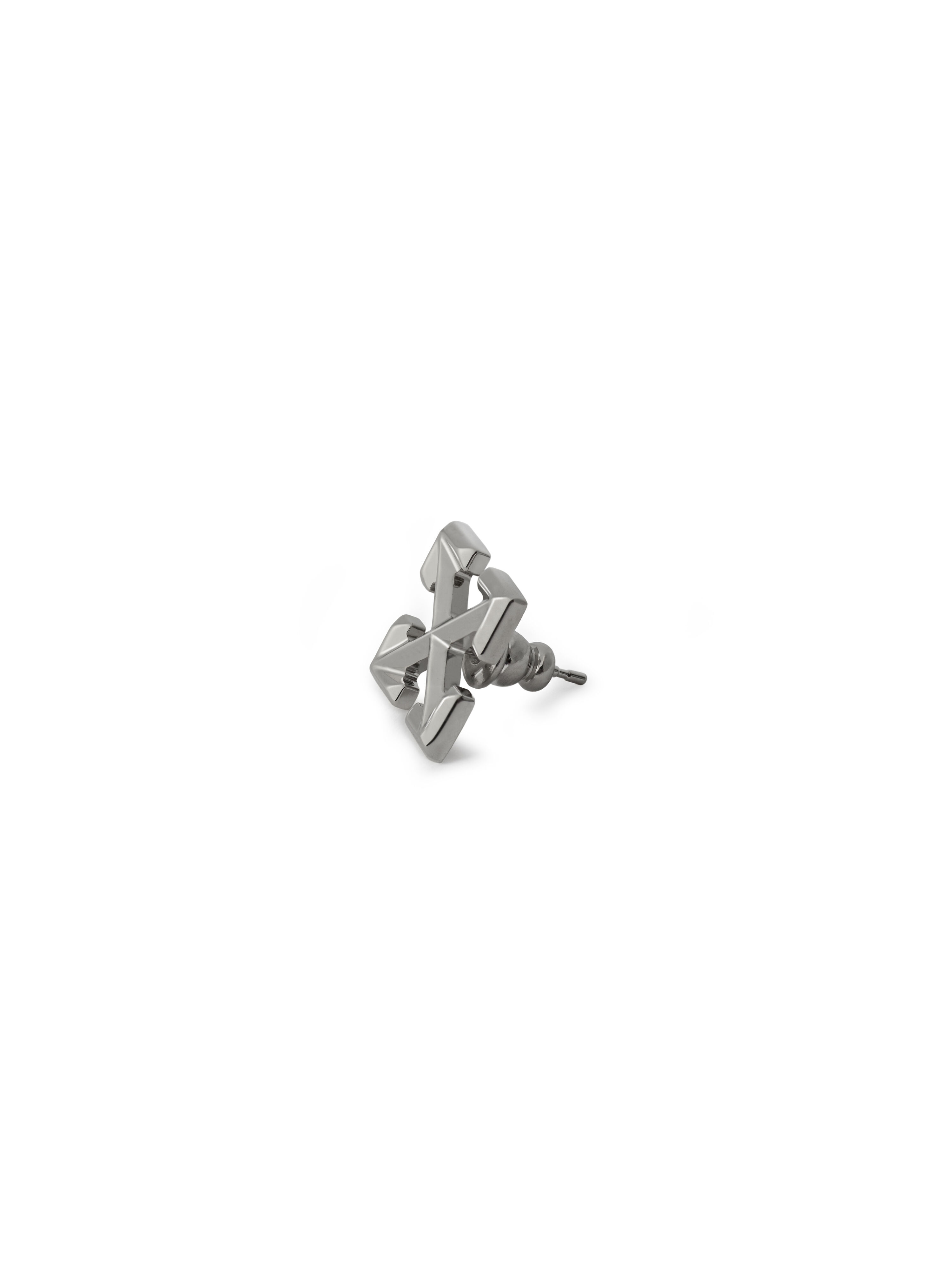 OFF WHITE Arrow Mono Earring SILVER - SILVER OMOD11RC99MET001