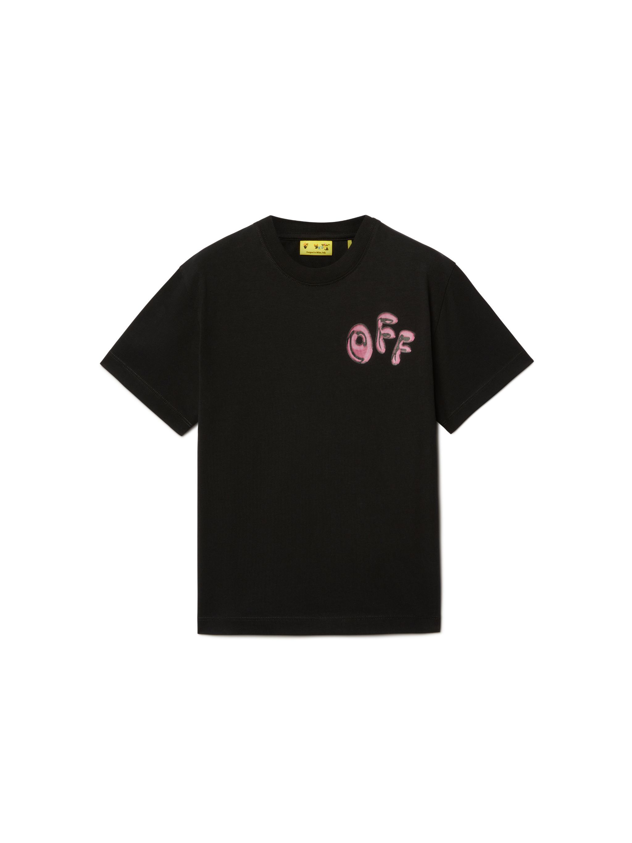 OFF WHITE Balloon Arrow T-Shirt BLACK OGAA001S25JER00B