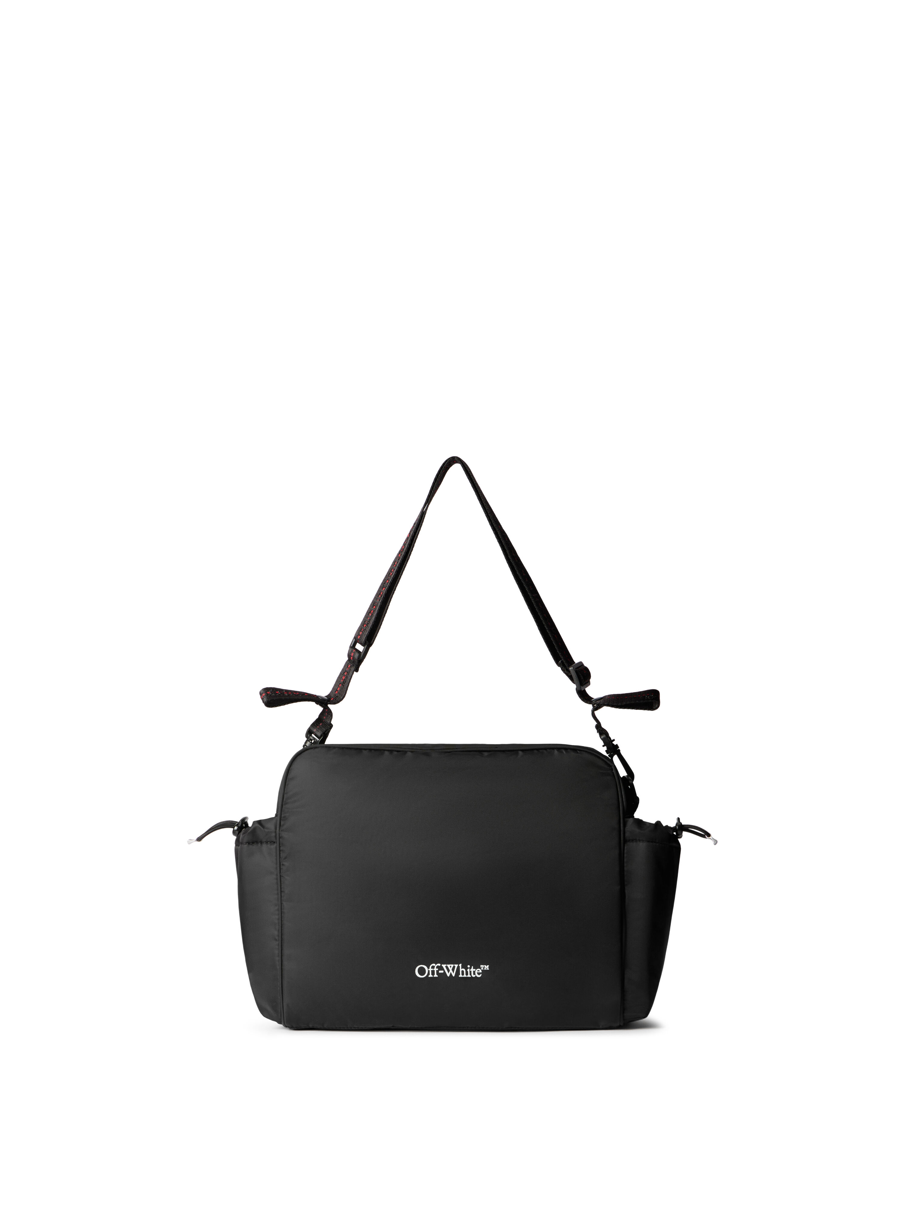 OFF WHITE For Parents Only Diaper Bag BLACK - WHITE OBXE002F25FAB001