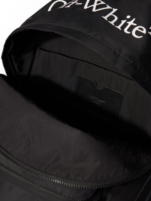 Heritage Backpack OFF WHITE Heritage Backpack BLACK - WHITE OMNB123C99FAB001