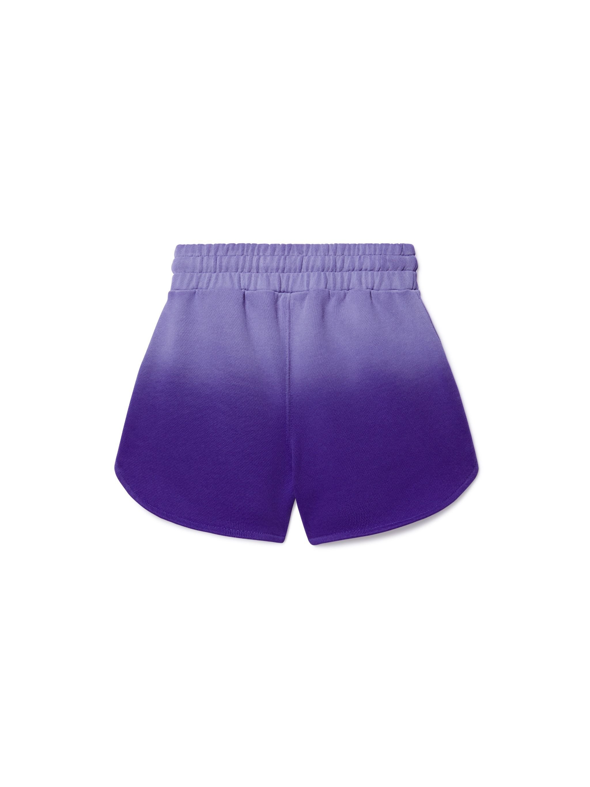 OFF WHITE Bleached Stamp Shorts PURPLE OGCI001S25FLE002