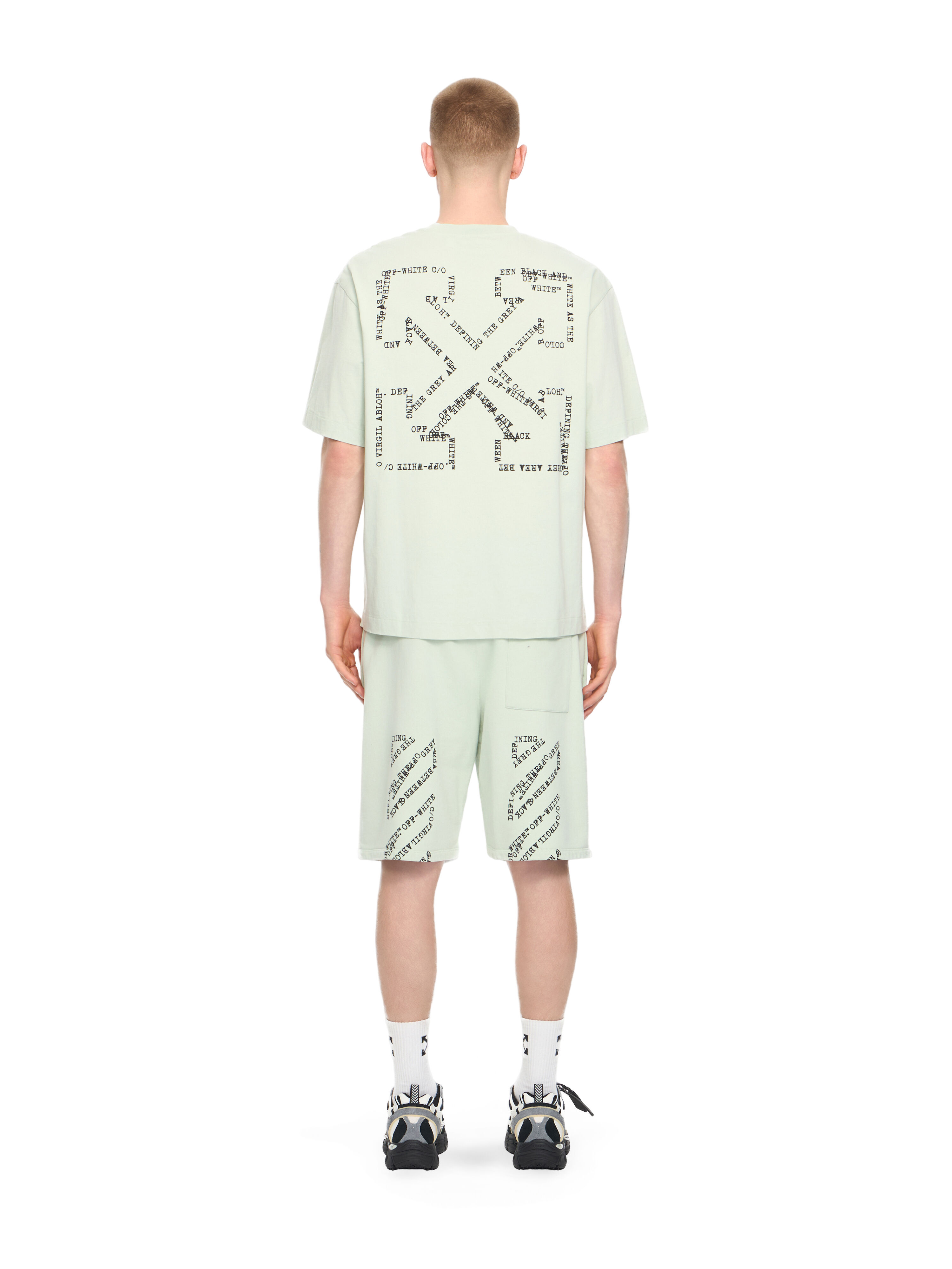 Type Arrow Skate T-shirt in FADE OUT MINT for Men | Off-White™