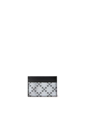 OFF WHITE Arrow Card Case BLACK - REFLECTIVE OMND09RF25LEA001