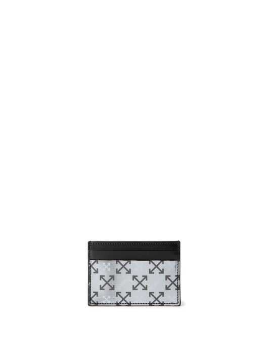 OFF WHITE Arrow Card Case BLACK - REFLECTIVE OMND09RF25LEA001