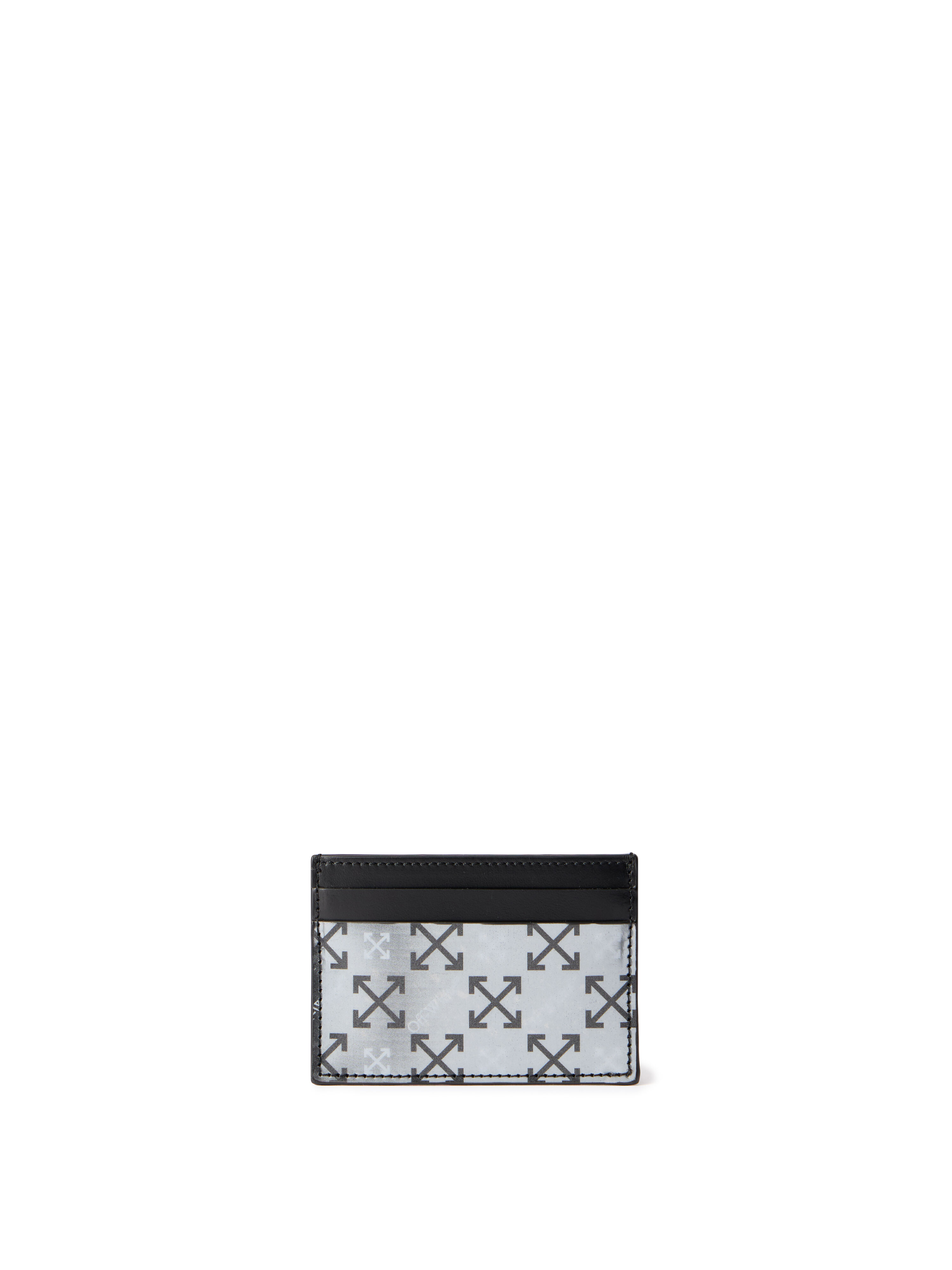OFF WHITE Arrow Card Case BLACK - REFLECTIVE OMND09RF25LEA001