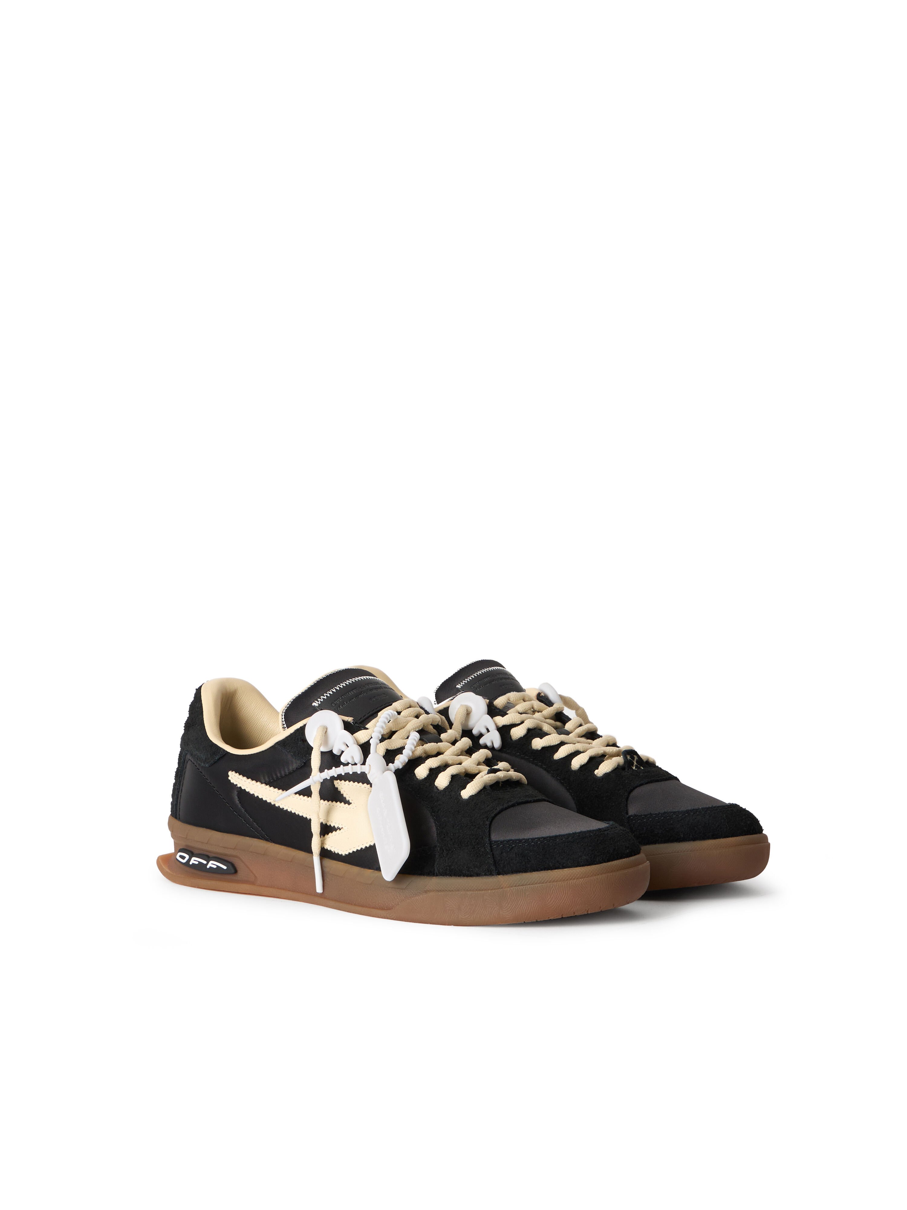 OFF WHITE Sneakers End Of Play BLACK - BEIGE OMIA2ALS26FAB002