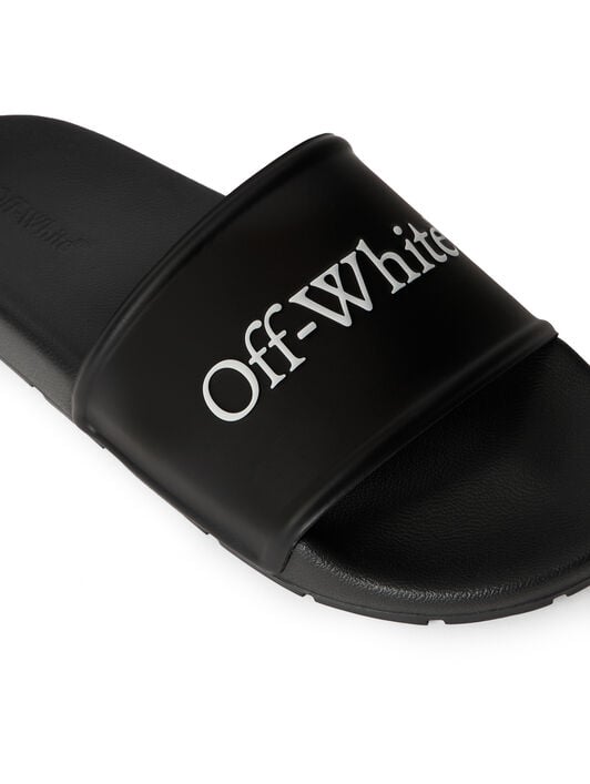 OFF WHITE Bookish Slider BLACK/WHITE OWIU001S26MAT002