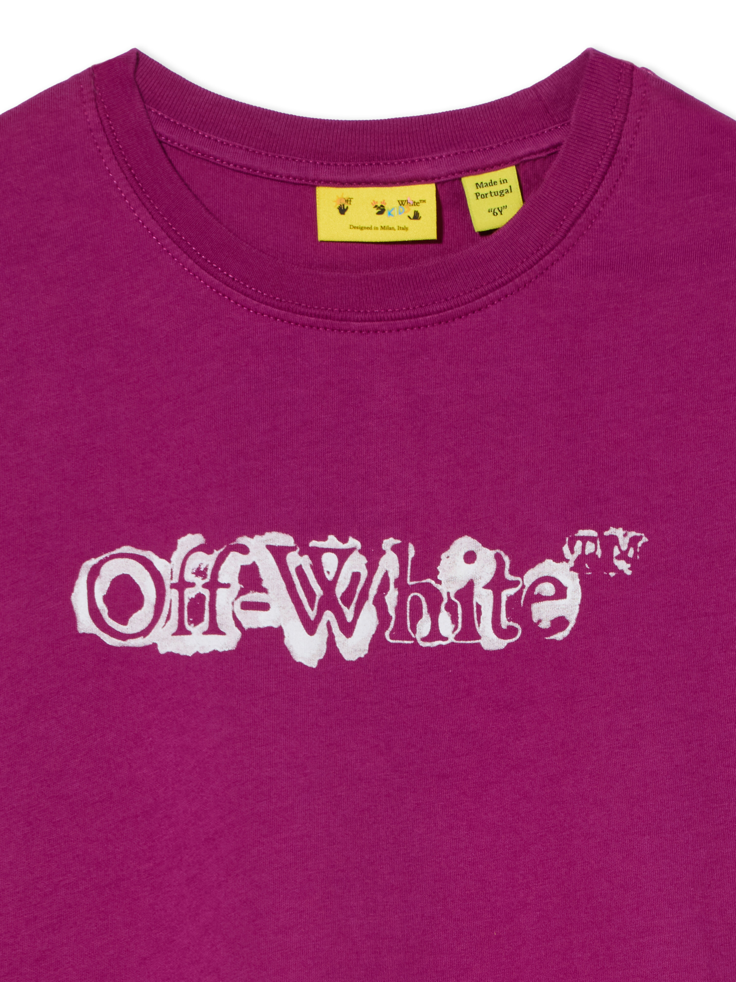 Big Bookish Watercolor Short Sleeve T-Shirt OFF WHITE Big Bookish Watercolor Short Sleeve T-Shirt BOYSENBERRY 44GAA001F26J001