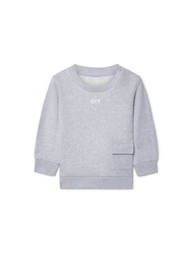 OFF WHITE Stamp Cargo Sweatshirt PINK OG2X006S25JER001