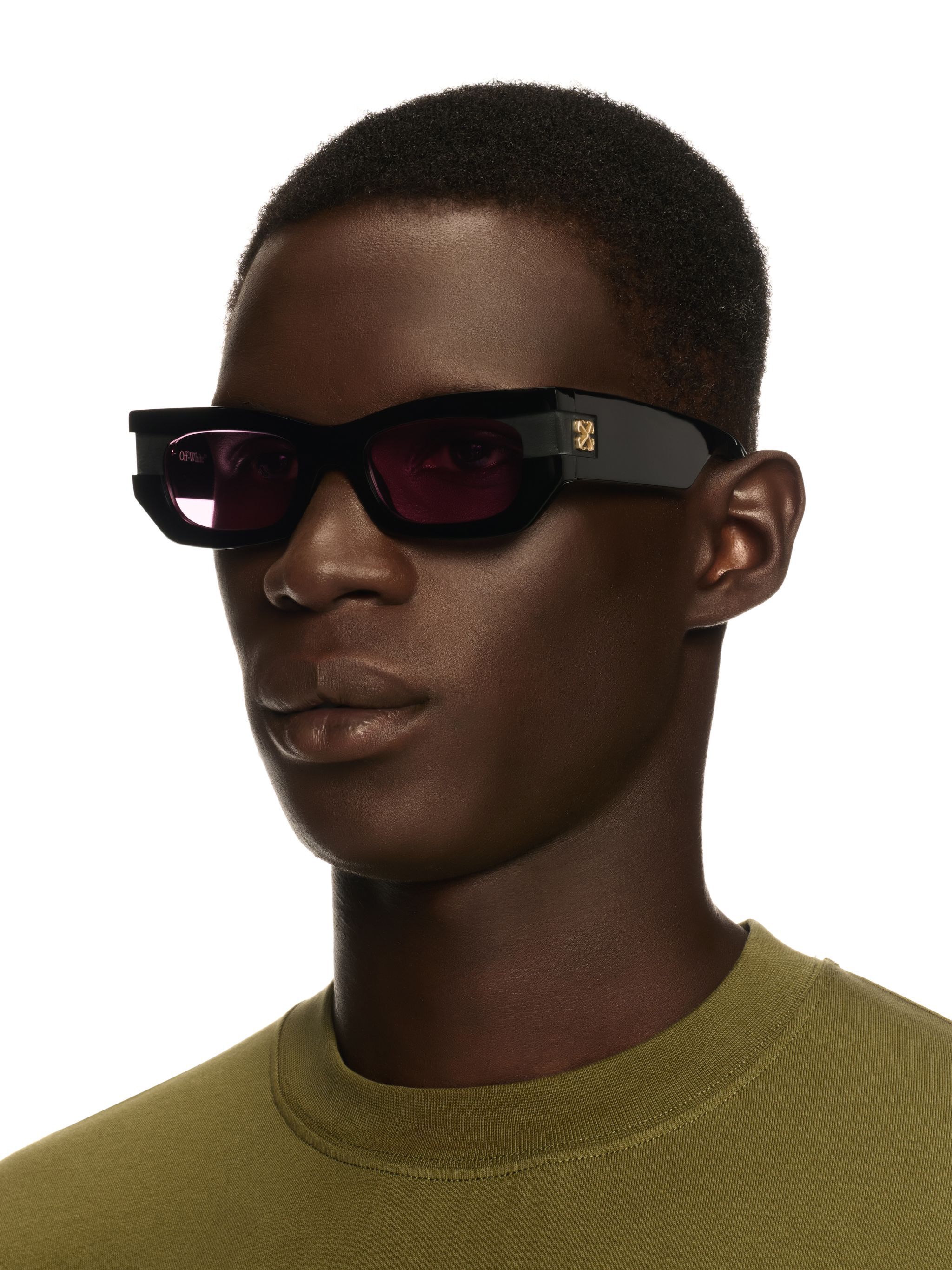 OFF WHITE Belleville Sunglasses BLACK OERI147S25PLA001
