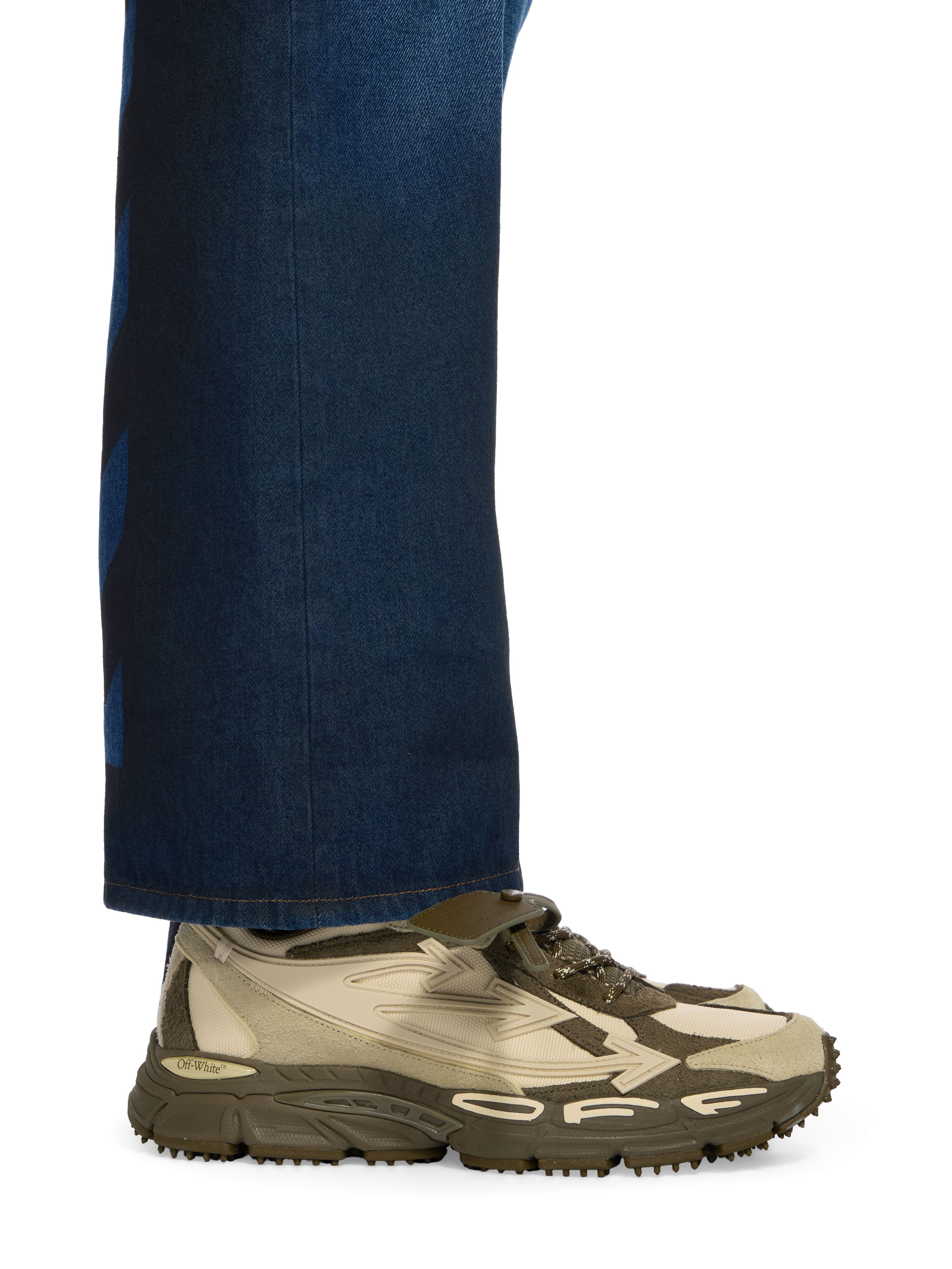 Be Right Back Sneakers OFF WHITE Be Right Back Sneakers FOREST GREEN - SAND OMIA295F25LEA001