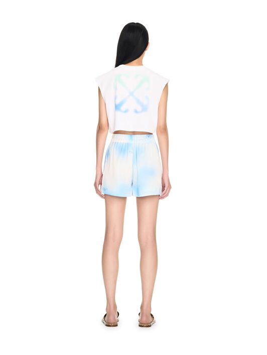 Sx_Arrow Crop Top OFF WHITE Sx_Arrow Crop Top WHITE OWAD25PT24JER002