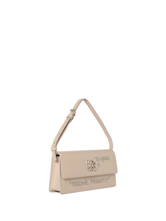 OFF WHITE Jitney 1.0 Shoulder Bag FUNGI OWNN172S26LEA001