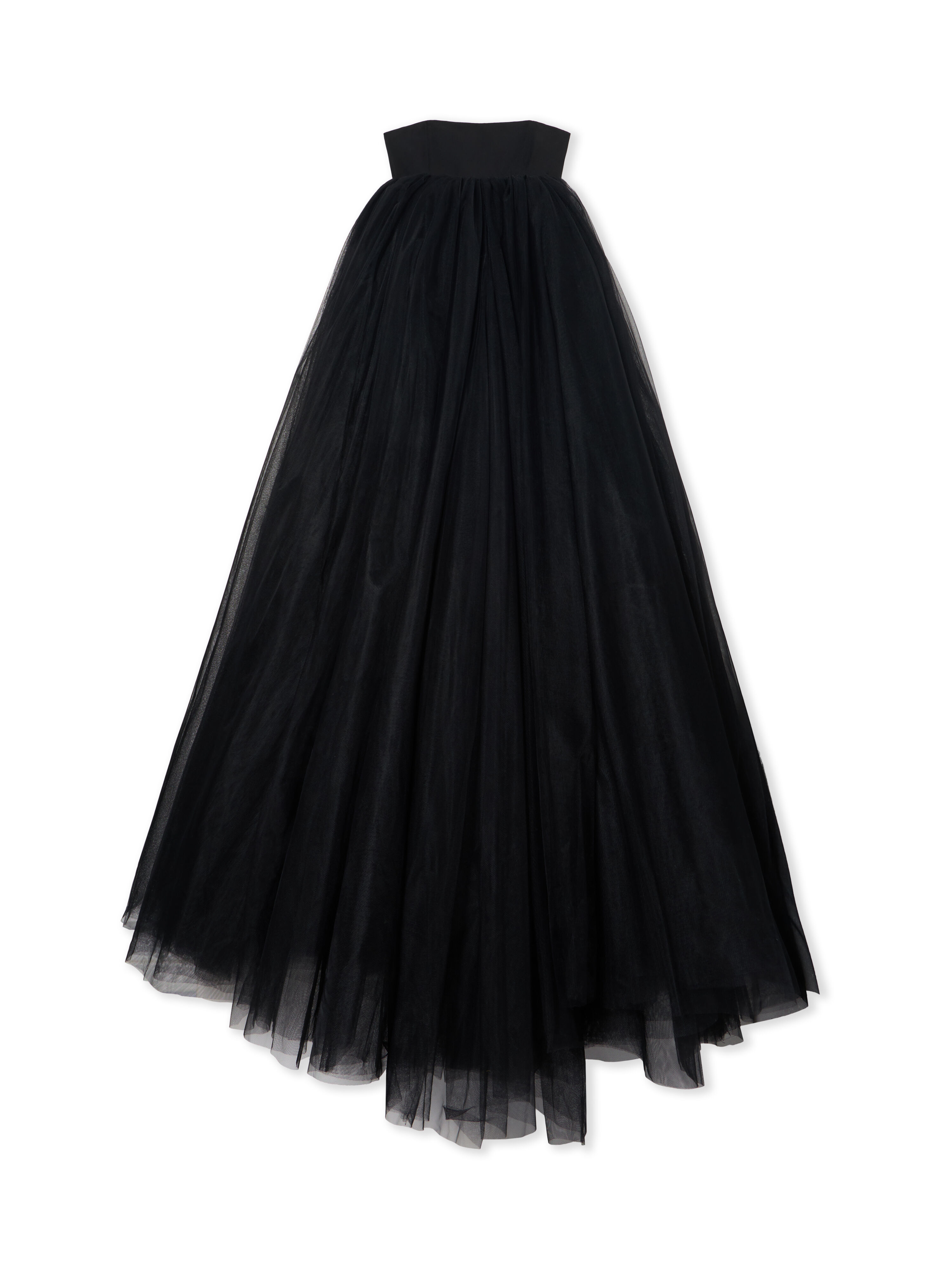 Big Tulle Dress OFF WHITE Big Tulle Dress Black-No Color 2DB56VS26FAB001