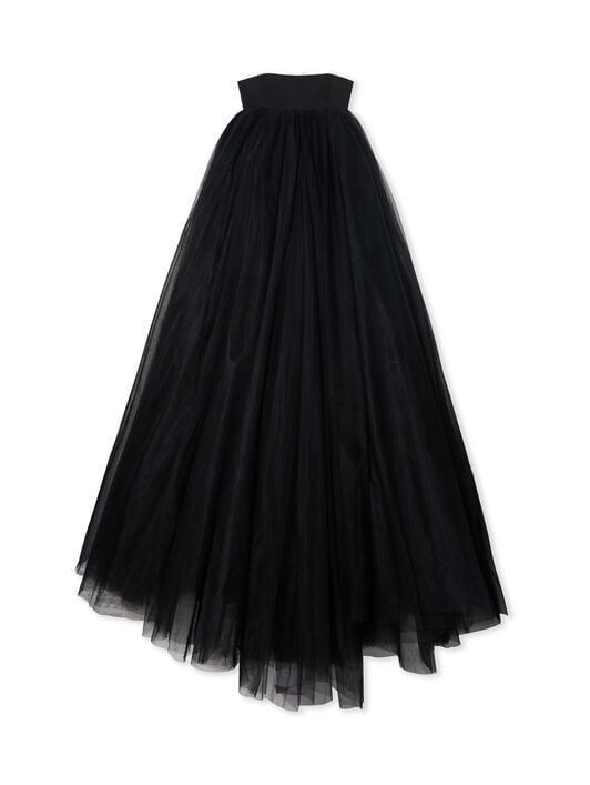 Big Tulle Dress OFF WHITE Big Tulle Dress Black-No Color 2DB56VS26FAB001