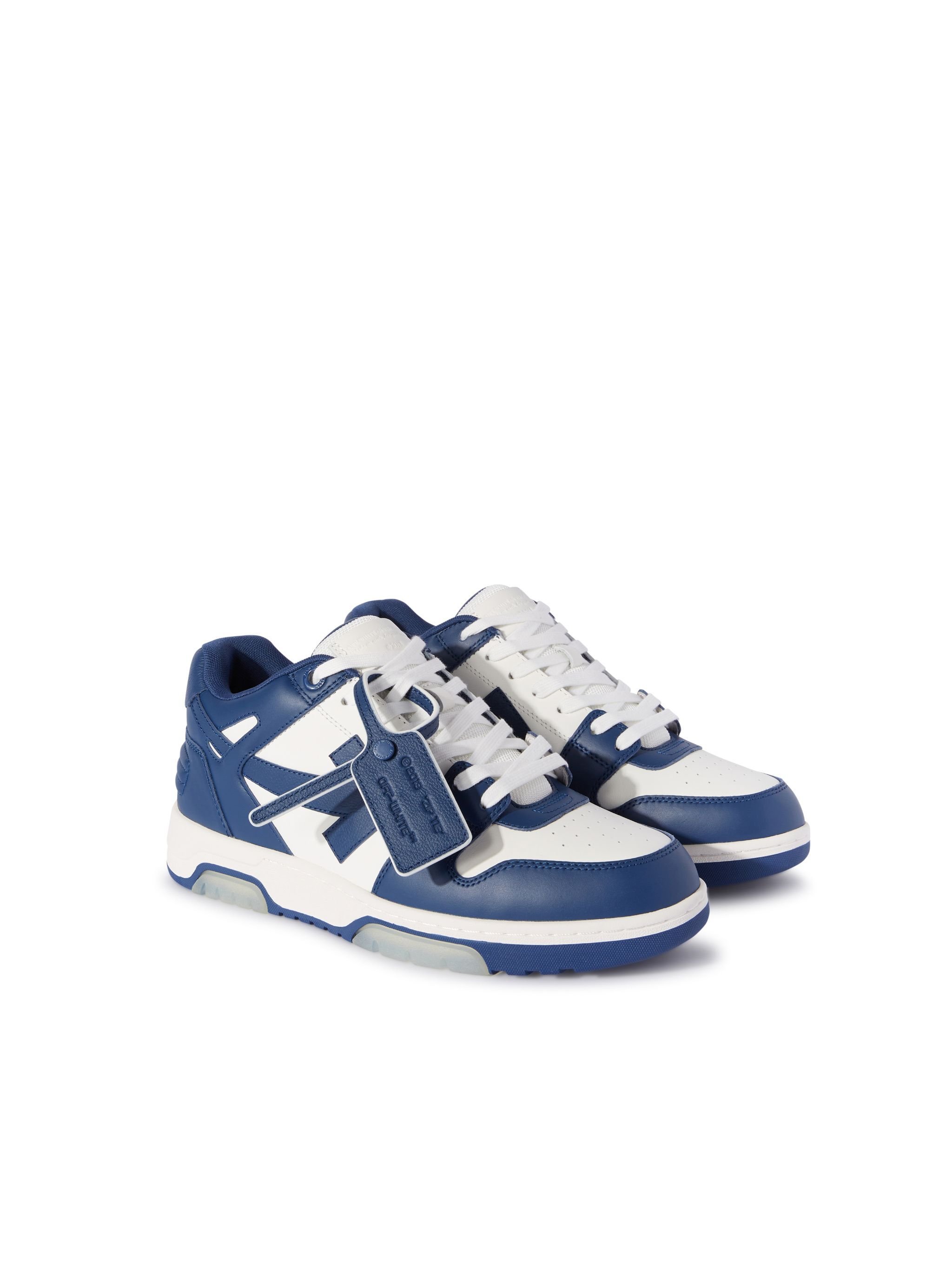OFF WHITE Out Of Office Calf Leather BLUE OMIA189C99LEA007