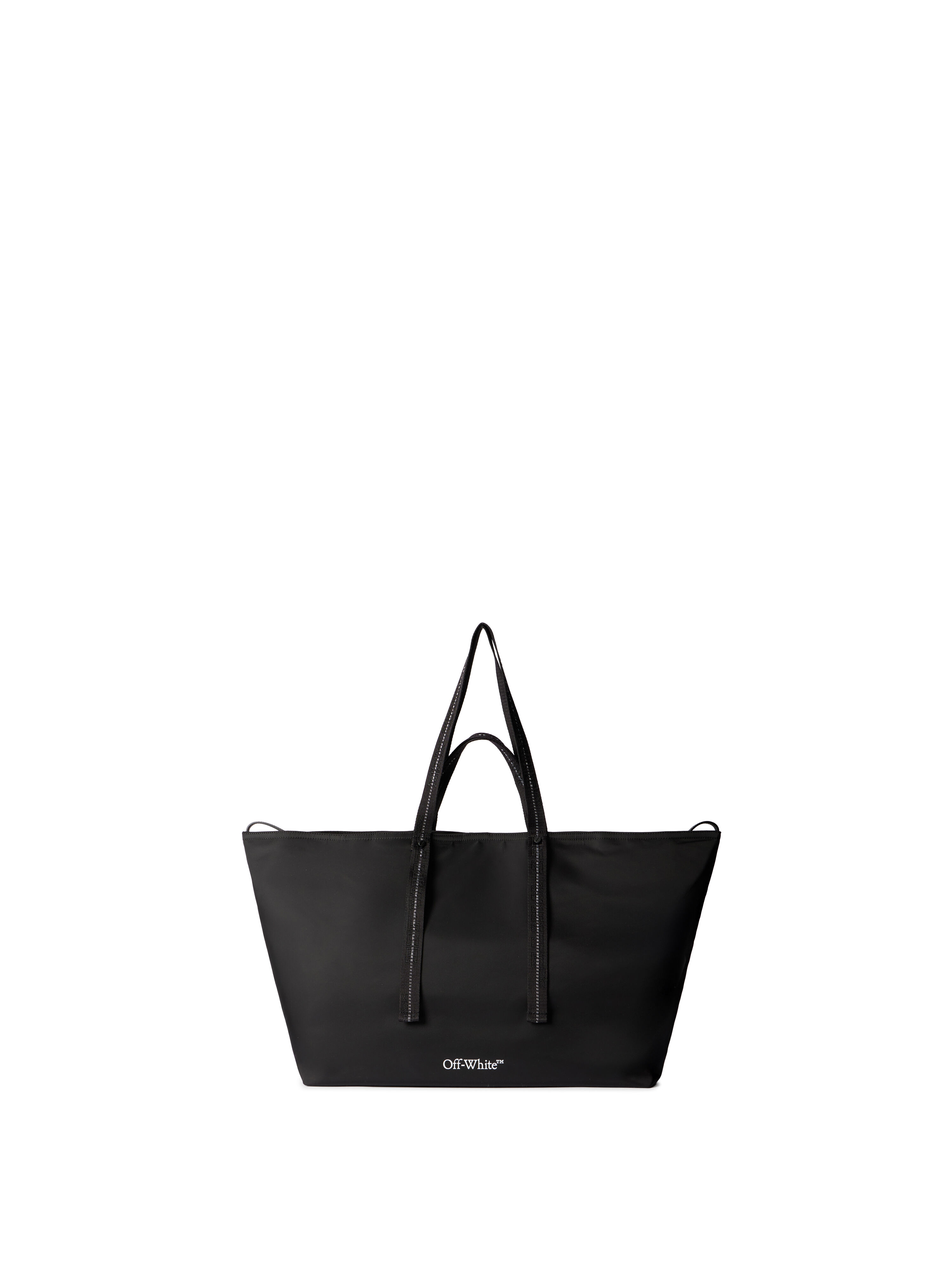 Diagonal Spray Day Off Tote Bag OFF WHITE Diagonal Spray Day Off Tote Bag BLACK - WHITE OMNA20JF25FAB001