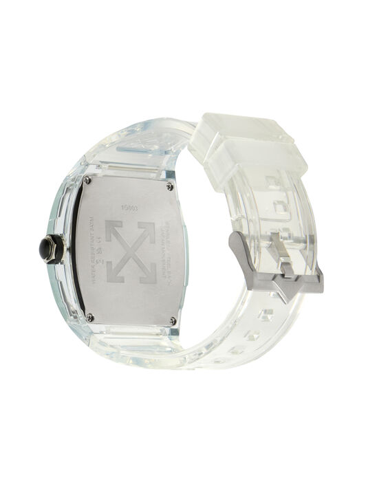 OFF WHITE "Beat" Watch White OW1G003P