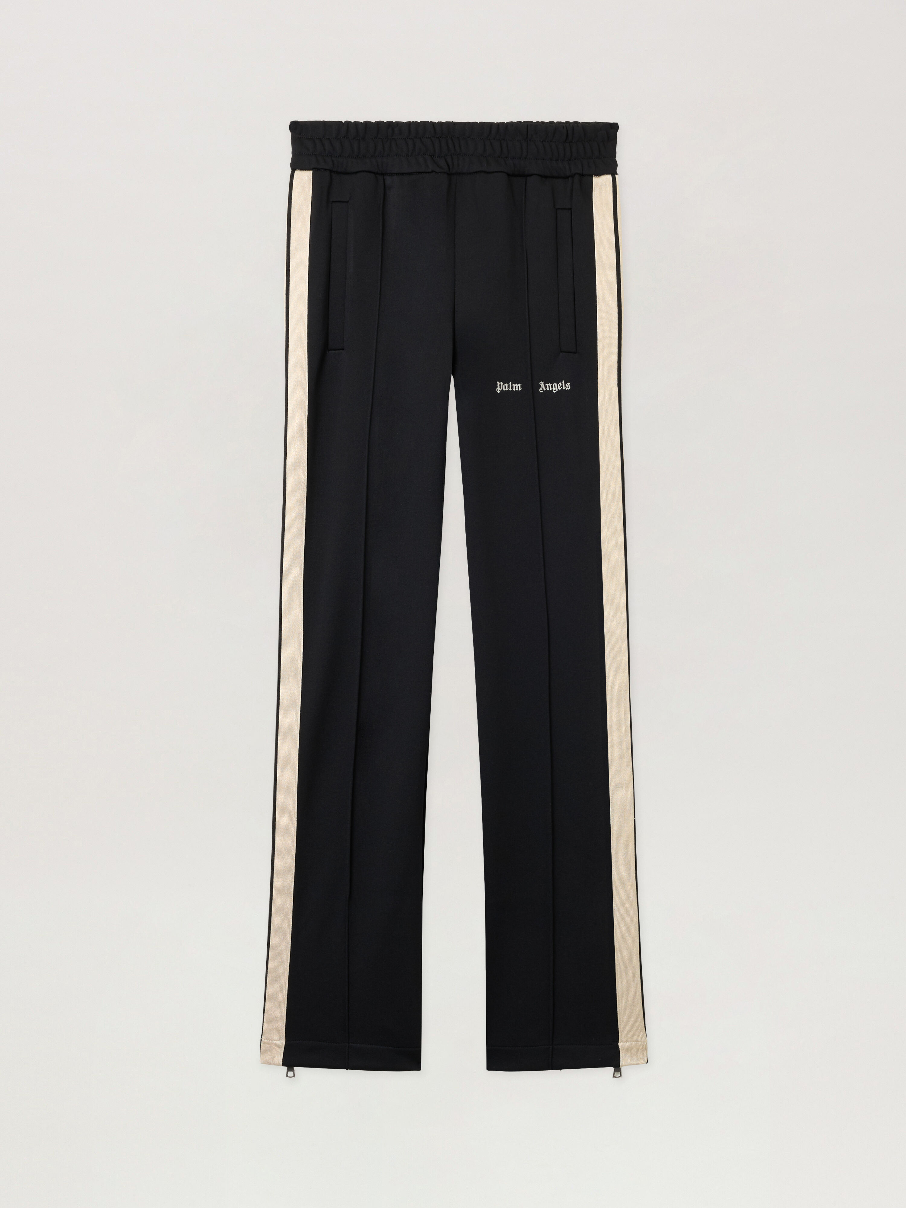 PALM ANGELS Classic Logo Track Pants BLACK OFF WHITE PMCJ020C99FAB002