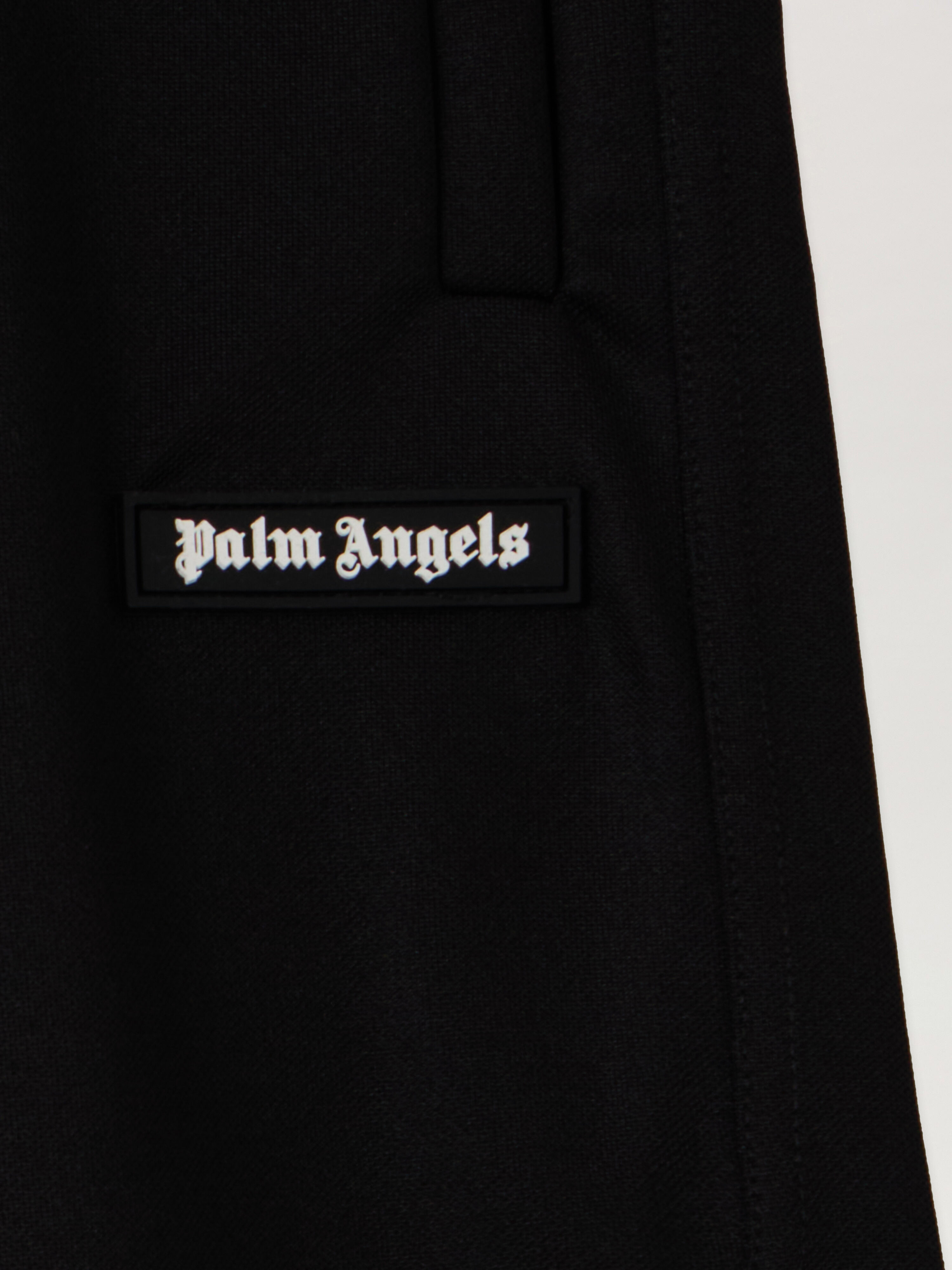 Cut Track Pants PALM ANGELS Cut Track Pants BLACK - OFF WHITE PBCJ009F25FAB001