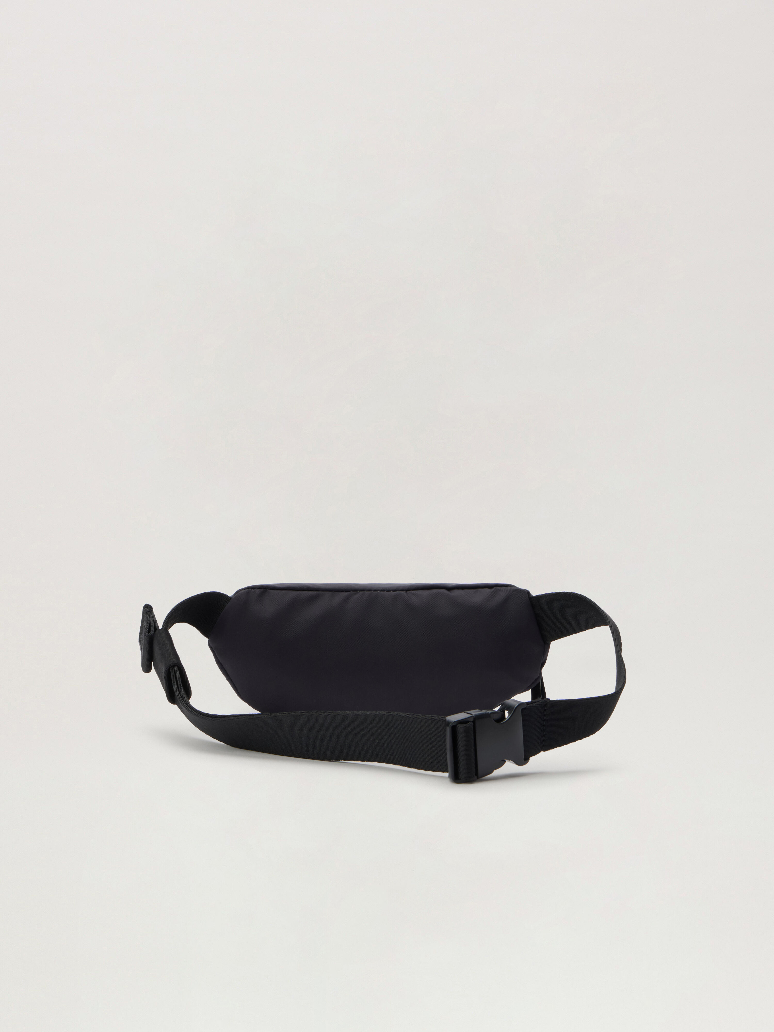 Blurred Logo Fannypack PALM ANGELS Blurred Logo Fannypack BLACK - OCHER YELLOW PBNO006F25FAB001