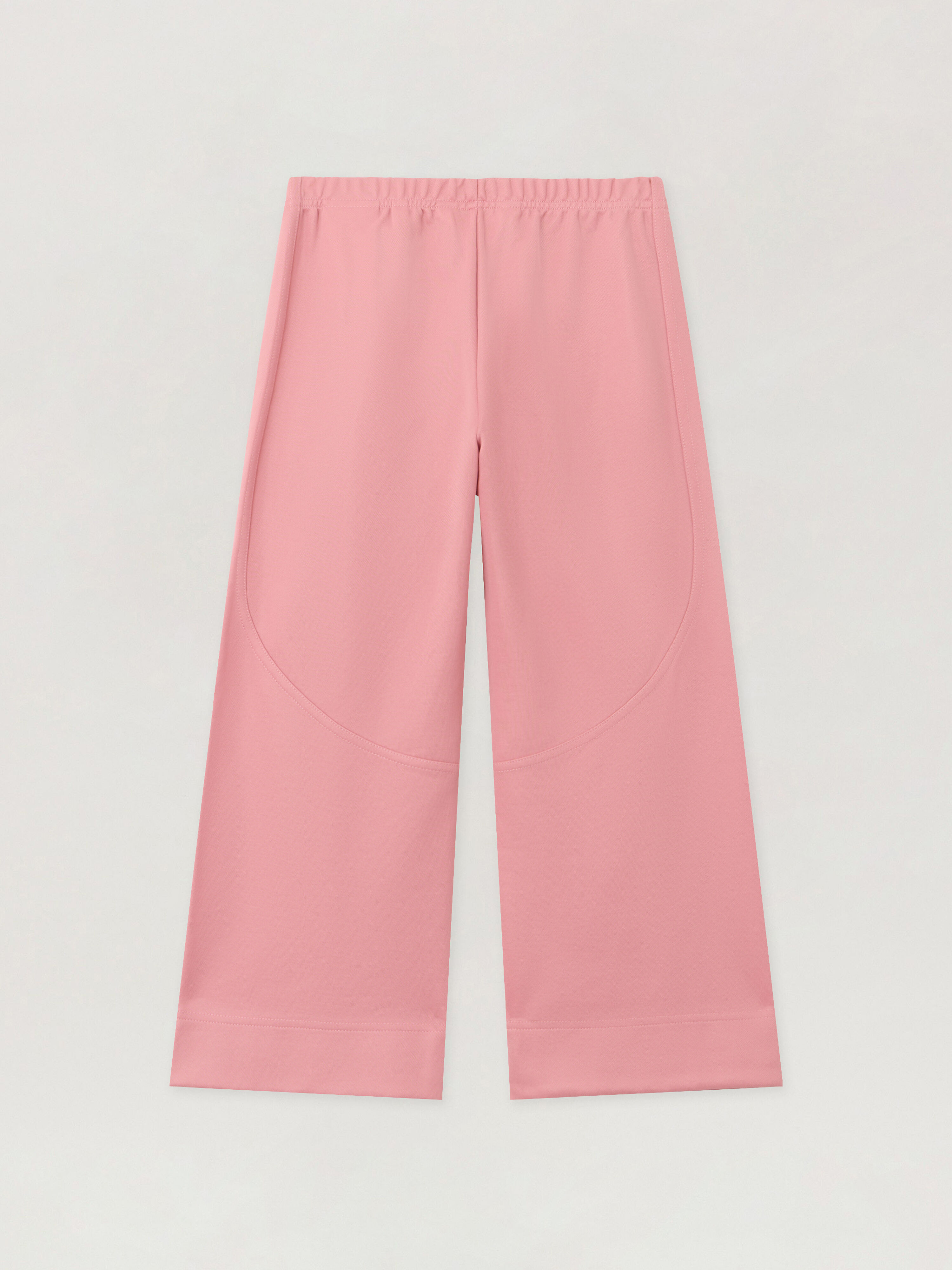 PALM ANGELS Wide-Leg Track Pants ANTIQUE ROSE OFF WHITE PGCJ013F25FAB001