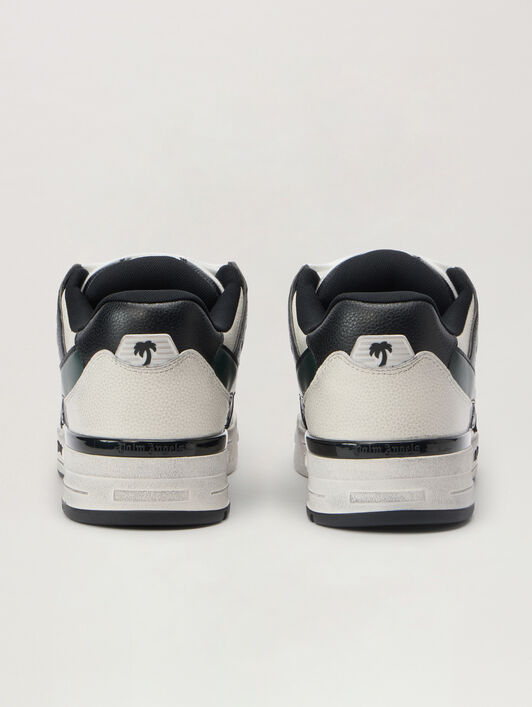 PALM ANGELS Venice Worn Out Sneakers WHITE - SAGE PMIA101F25LEA001