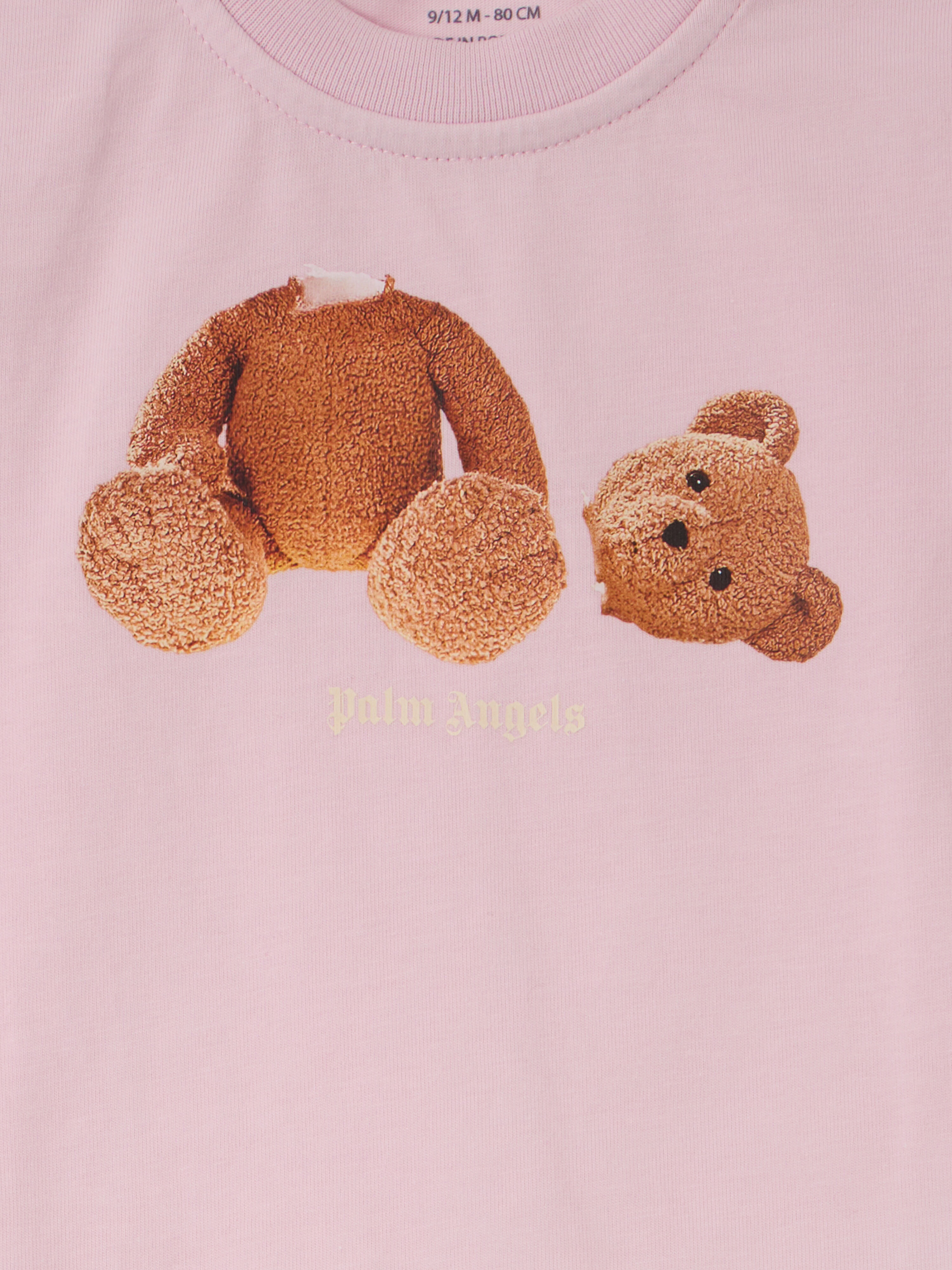 PALM ANGELS Bear Tripack T-Shirt SOFT PINK - BROWN PG2X005F25JER001