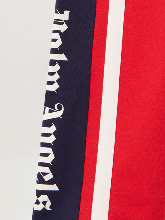 PALM ANGELS Rugby Sweatpant RED - OFF WHITE PBCH018F25FLE001