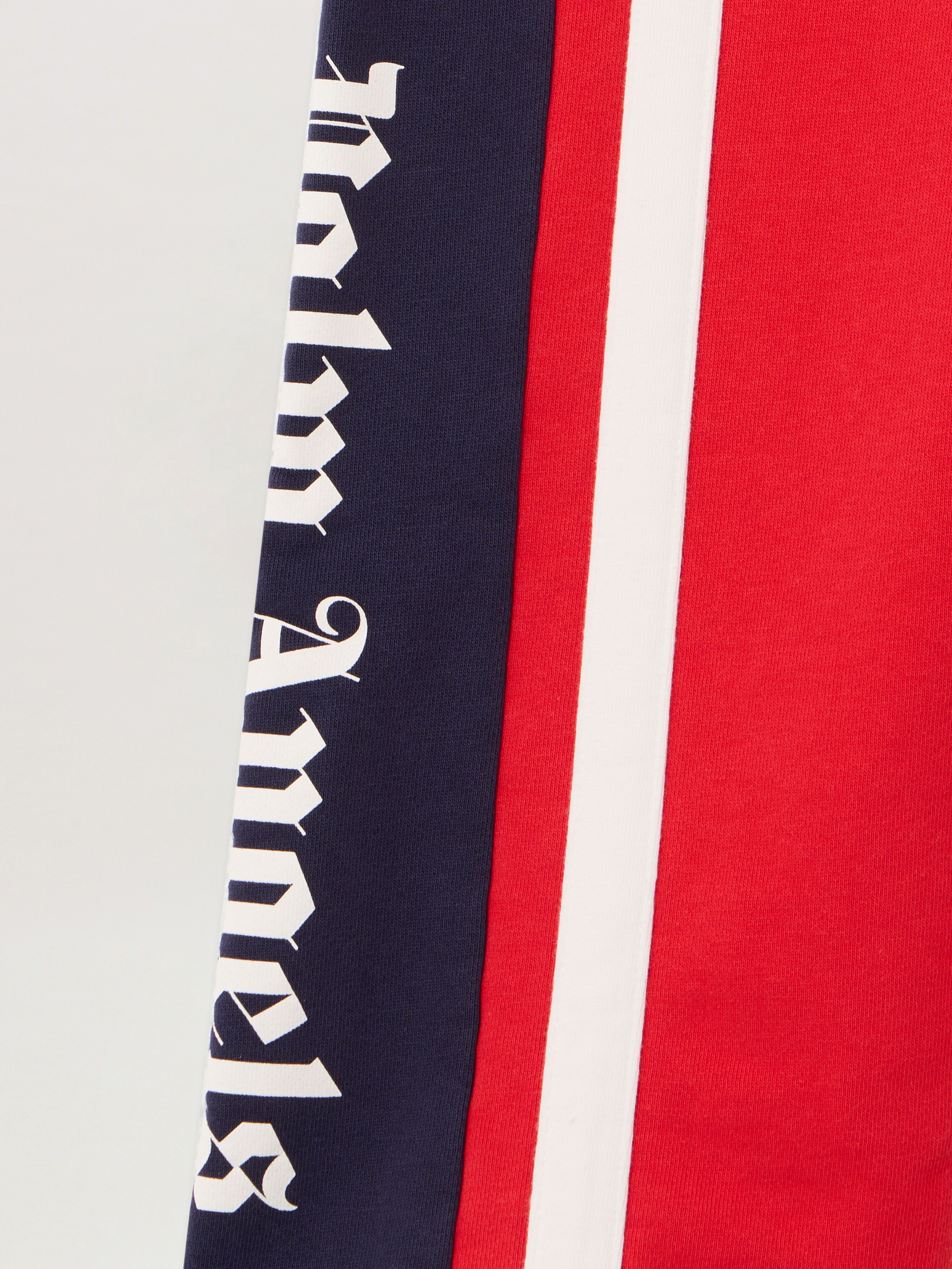 PALM ANGELS Rugby Sweatpant RED - OFF WHITE PBCH018F25FLE001