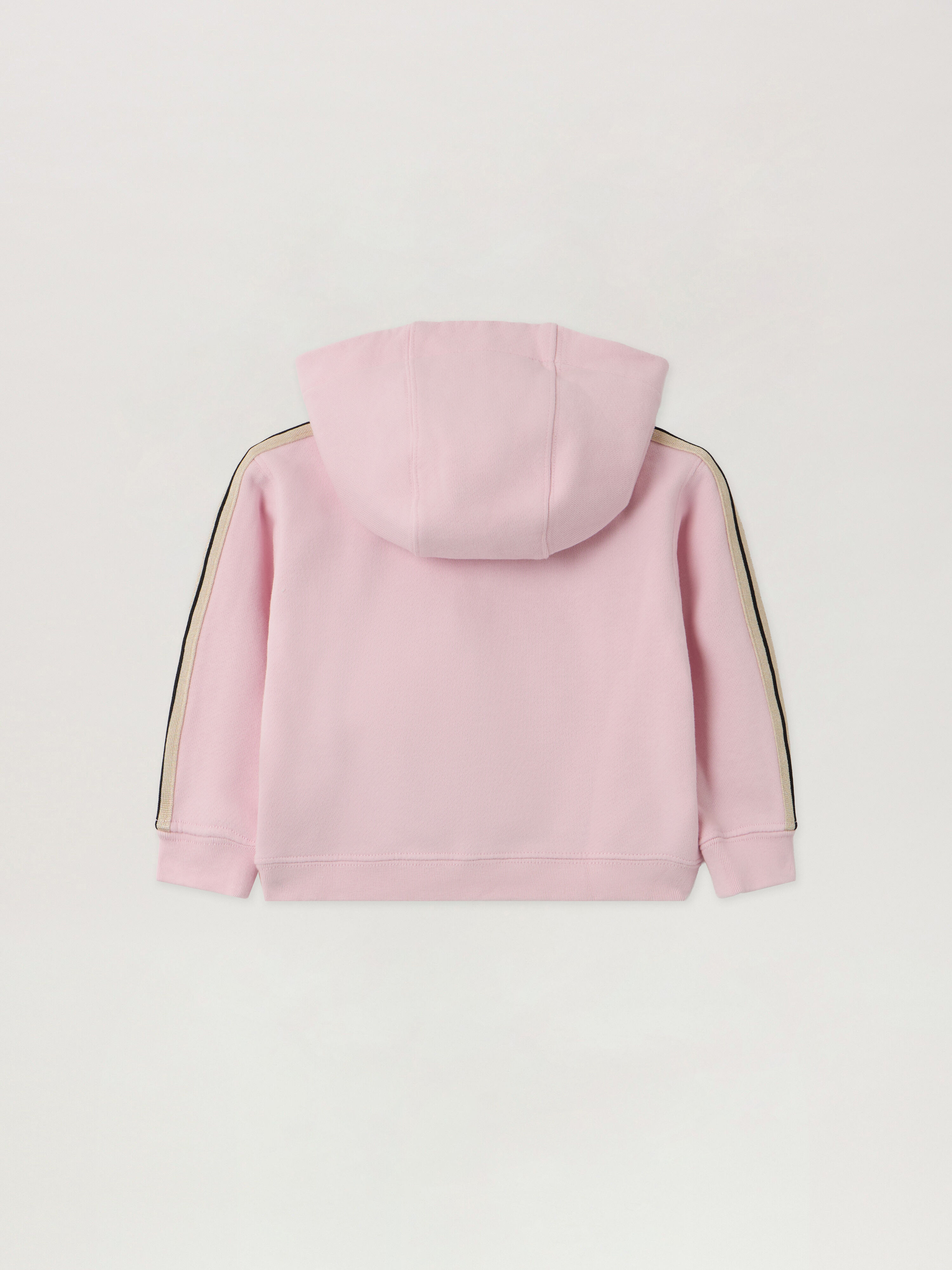 Full Zip Track Hoodie PALM ANGELS Full Zip Track Hoodie SOFT PINK - OFF WHITE PG3X003F25FLE001