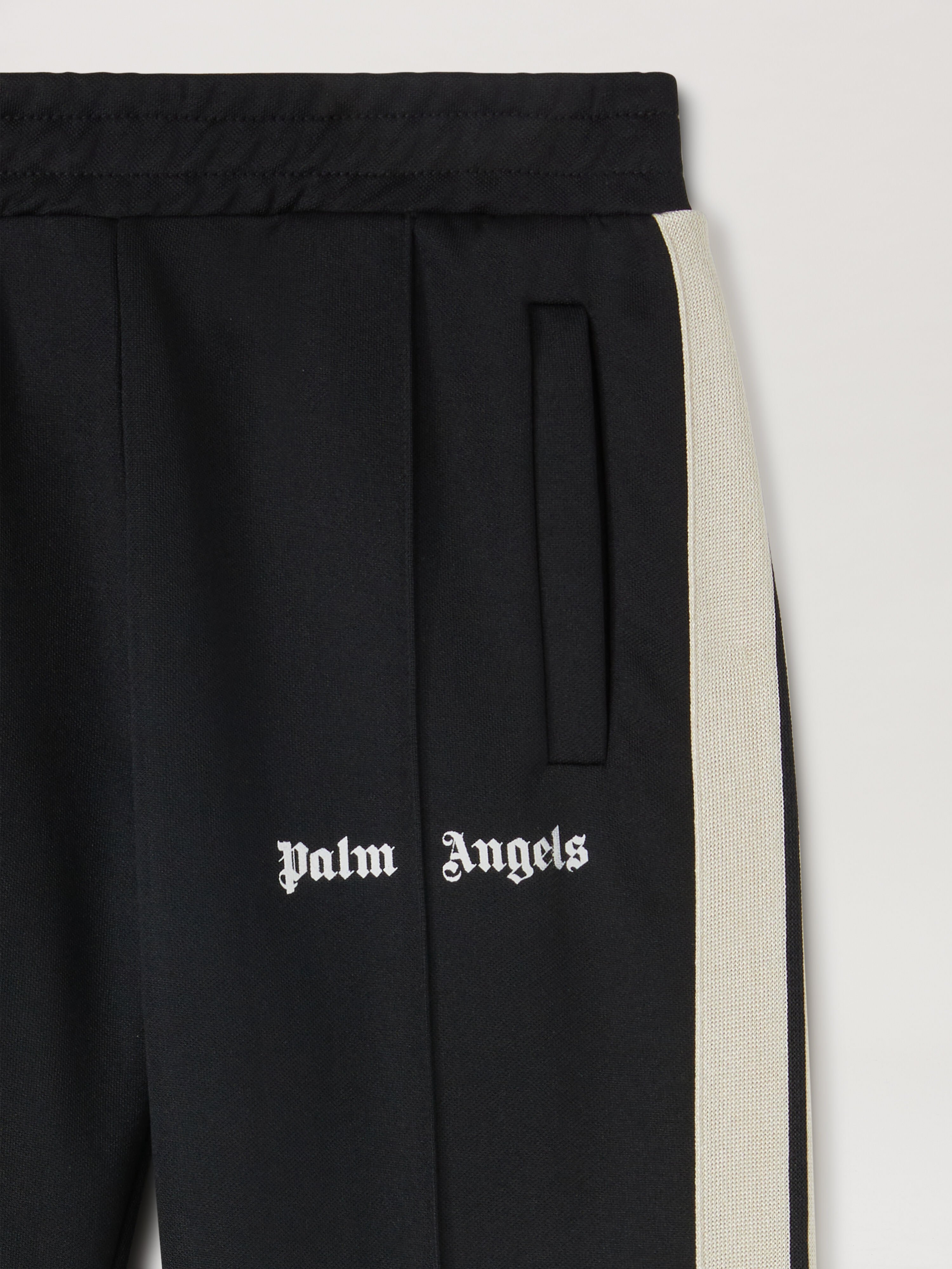 PALM ANGELS Palm Angels Track Pant BLACK OFF WHITE PBCJ002C99FAB003