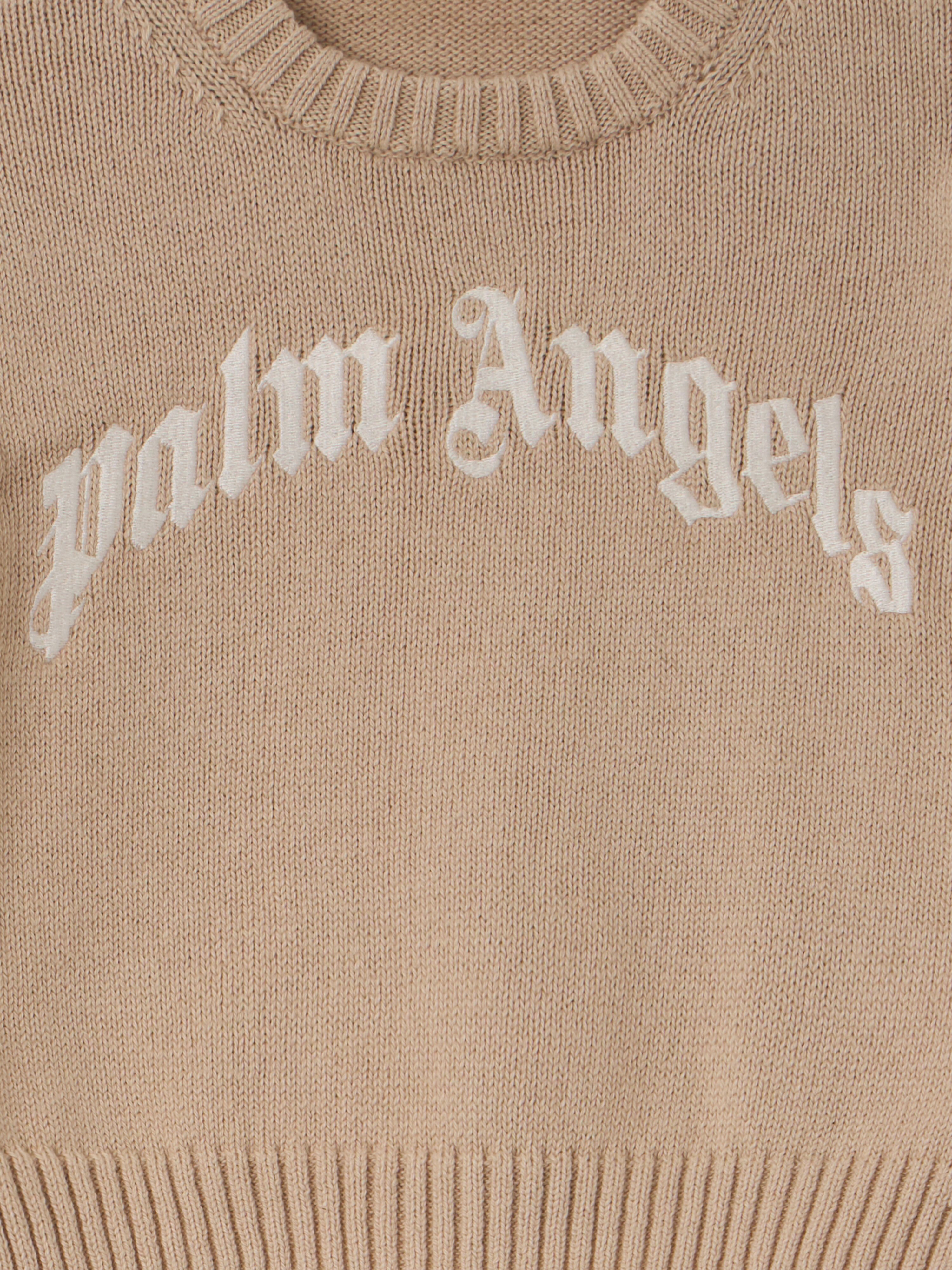 Baby Boy Knit Gift Box PALM ANGELS Baby Boy Knit Gift Box BEIGE - OFF WHITE PB2X01CF25KNI001