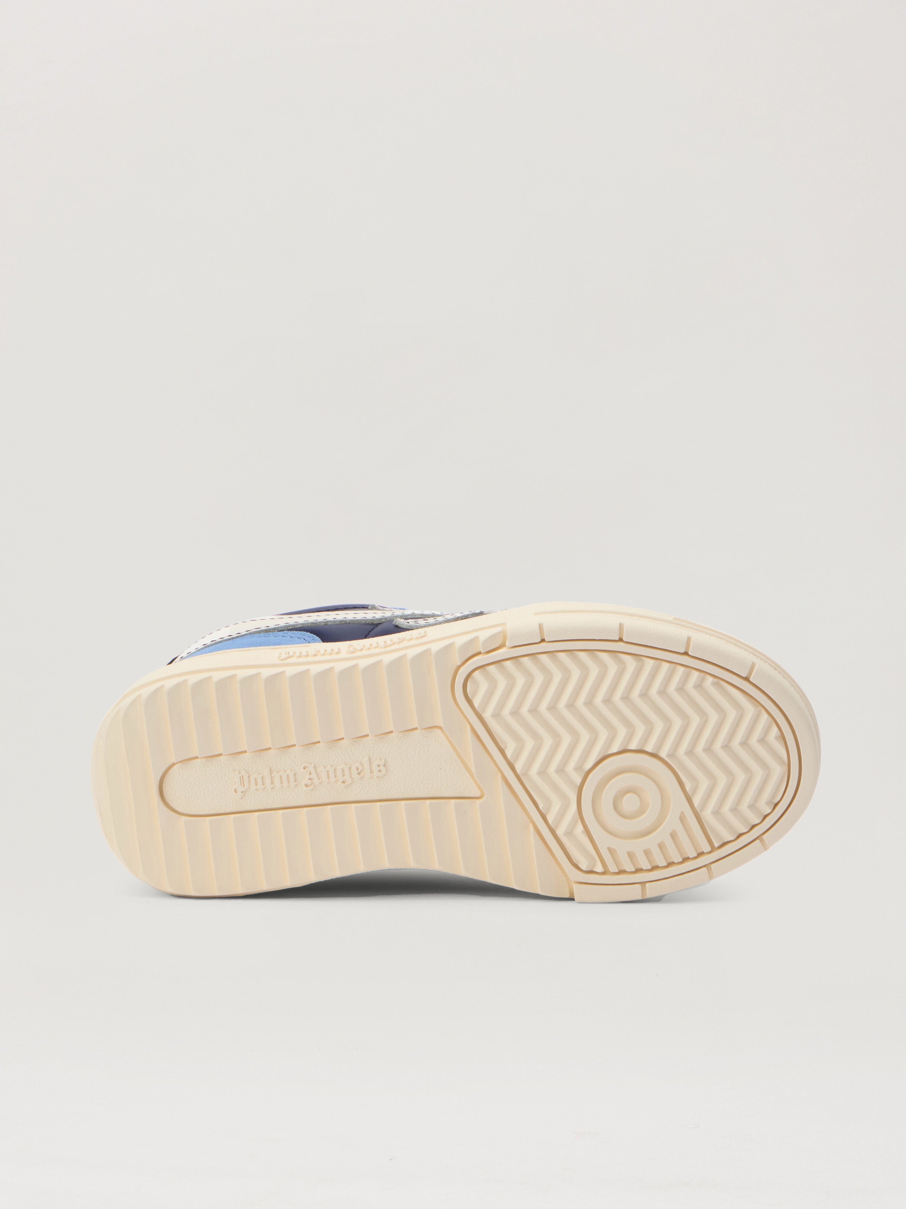 PALM ANGELS Palm Beach University  Sneakers NAVY BLUE - OFF WHITE PBIA015F25LEA001