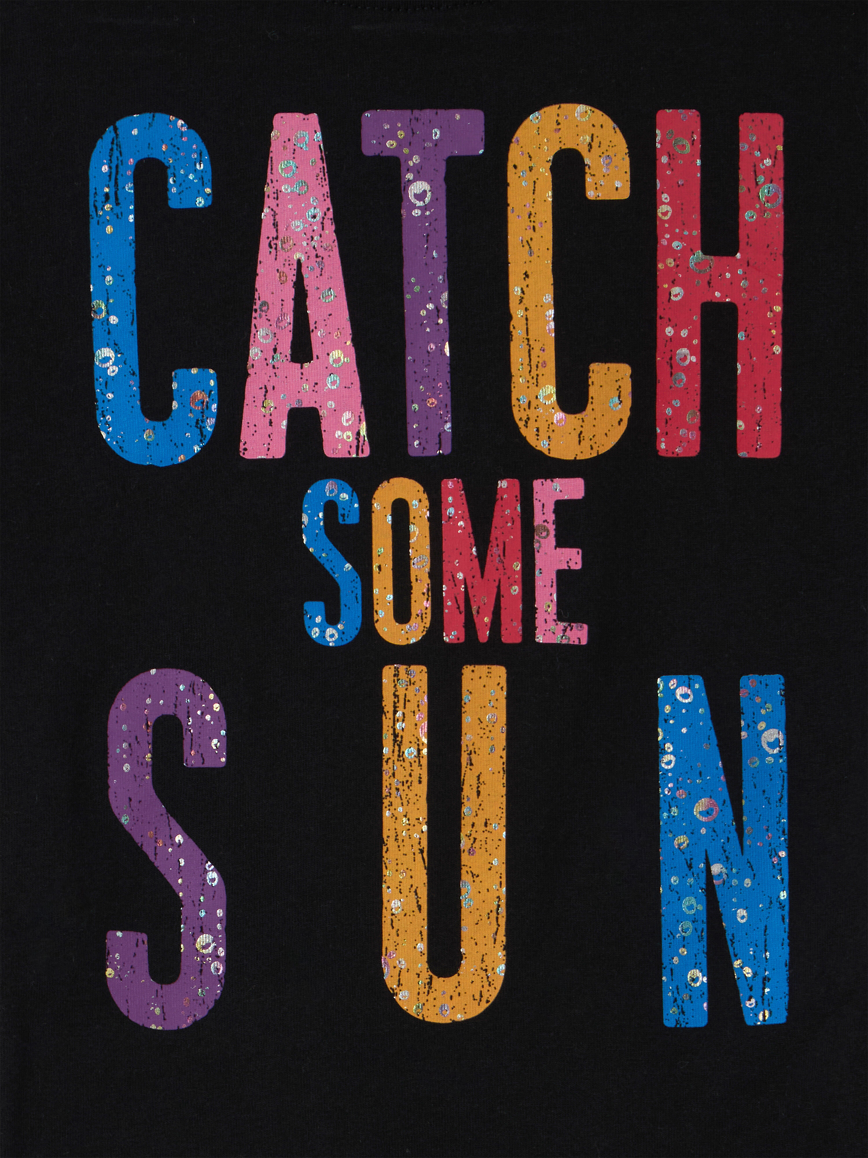 PaxVlbq T-Shirt PALM ANGELS PaxVlbq T-Shirt BLACK - MULTICOLOR PBAA003F25JER006