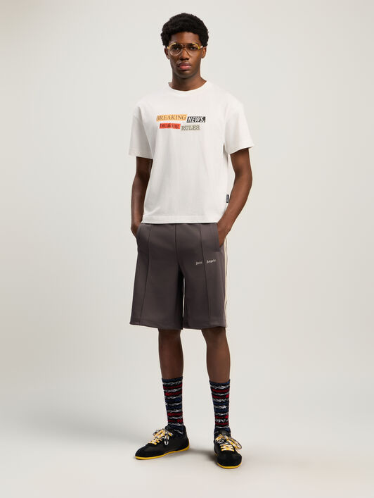 PALM ANGELS PaxLaTimesT-Shirt OFF WHITE - MULTICOLOR PMAA109F25JER005