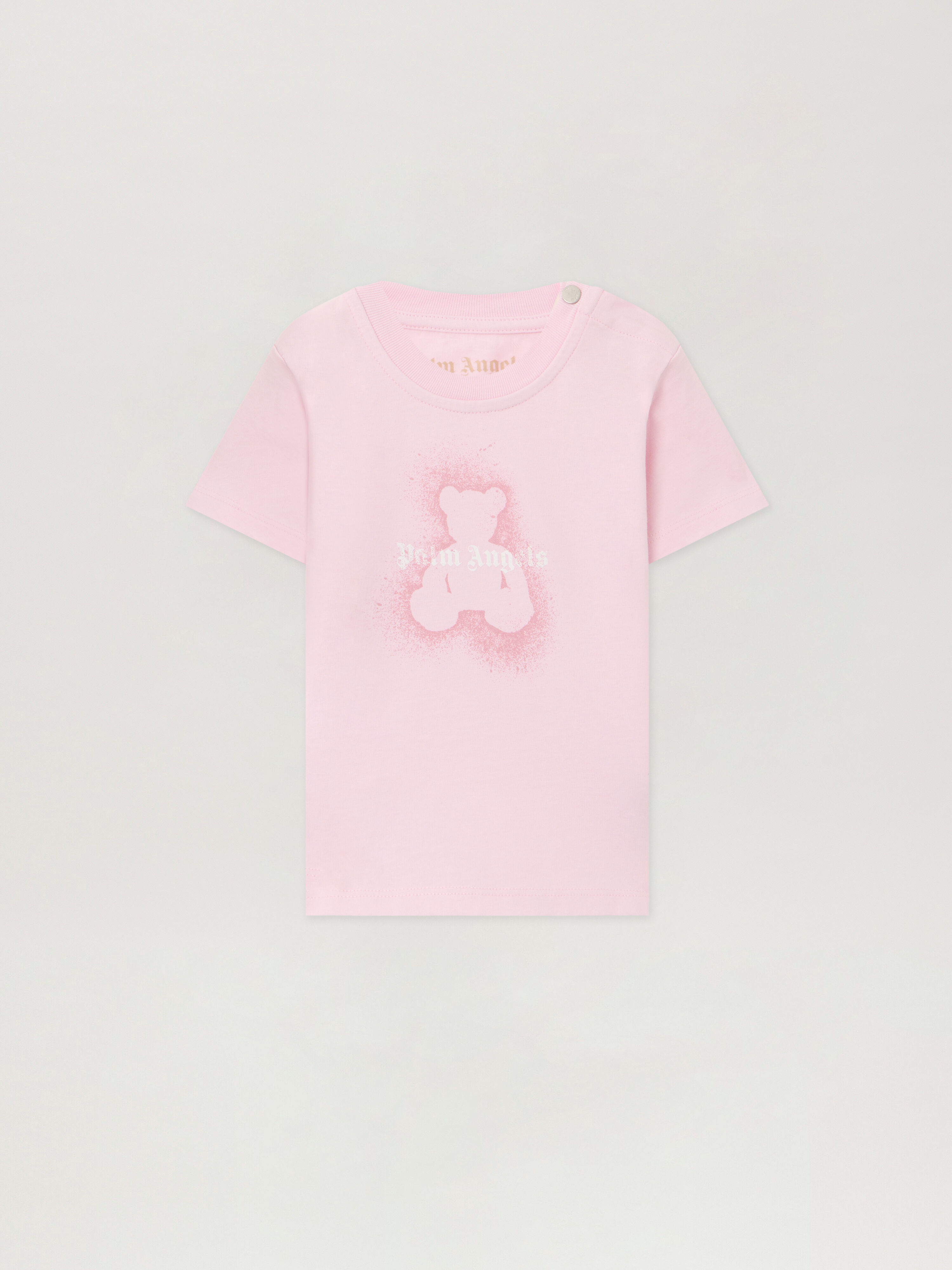 Spray Bear T-Shirt PALM ANGELS Spray Bear T-Shirt SOFT PINK PGXB001F25JER003