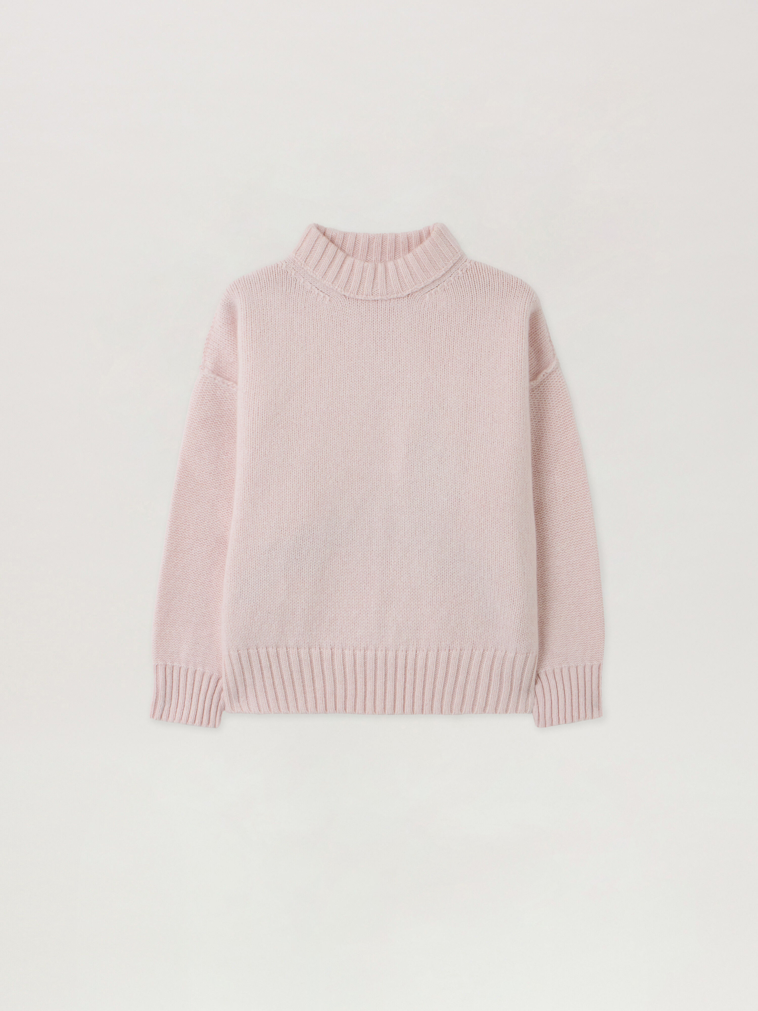 PALM ANGELS Curved Logo Sweater ROSE PINK - BRICK RED PGHE002F25KNI002