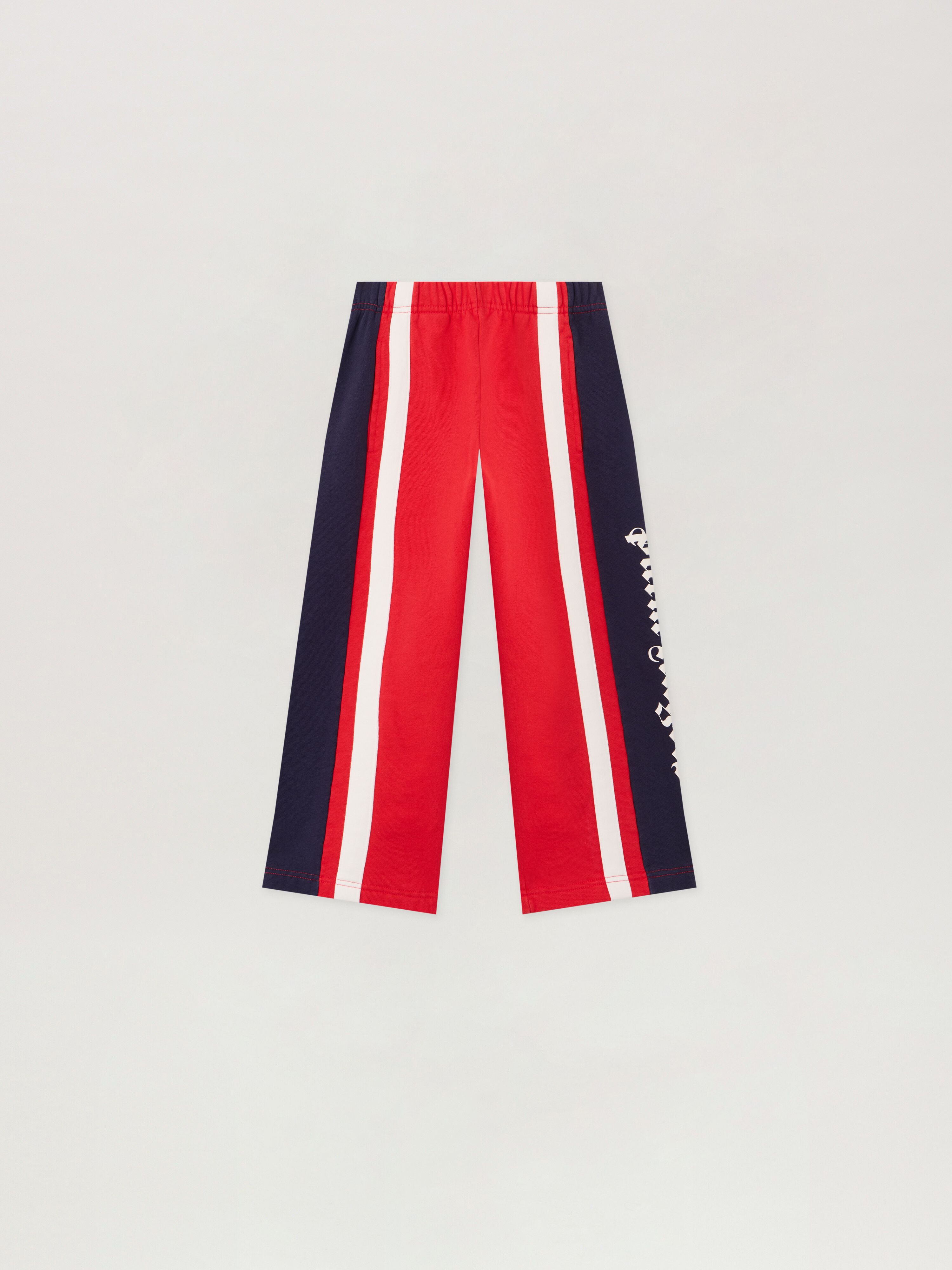PALM ANGELS Rugby Sweatpant RED - OFF WHITE PBCH018F25FLE001