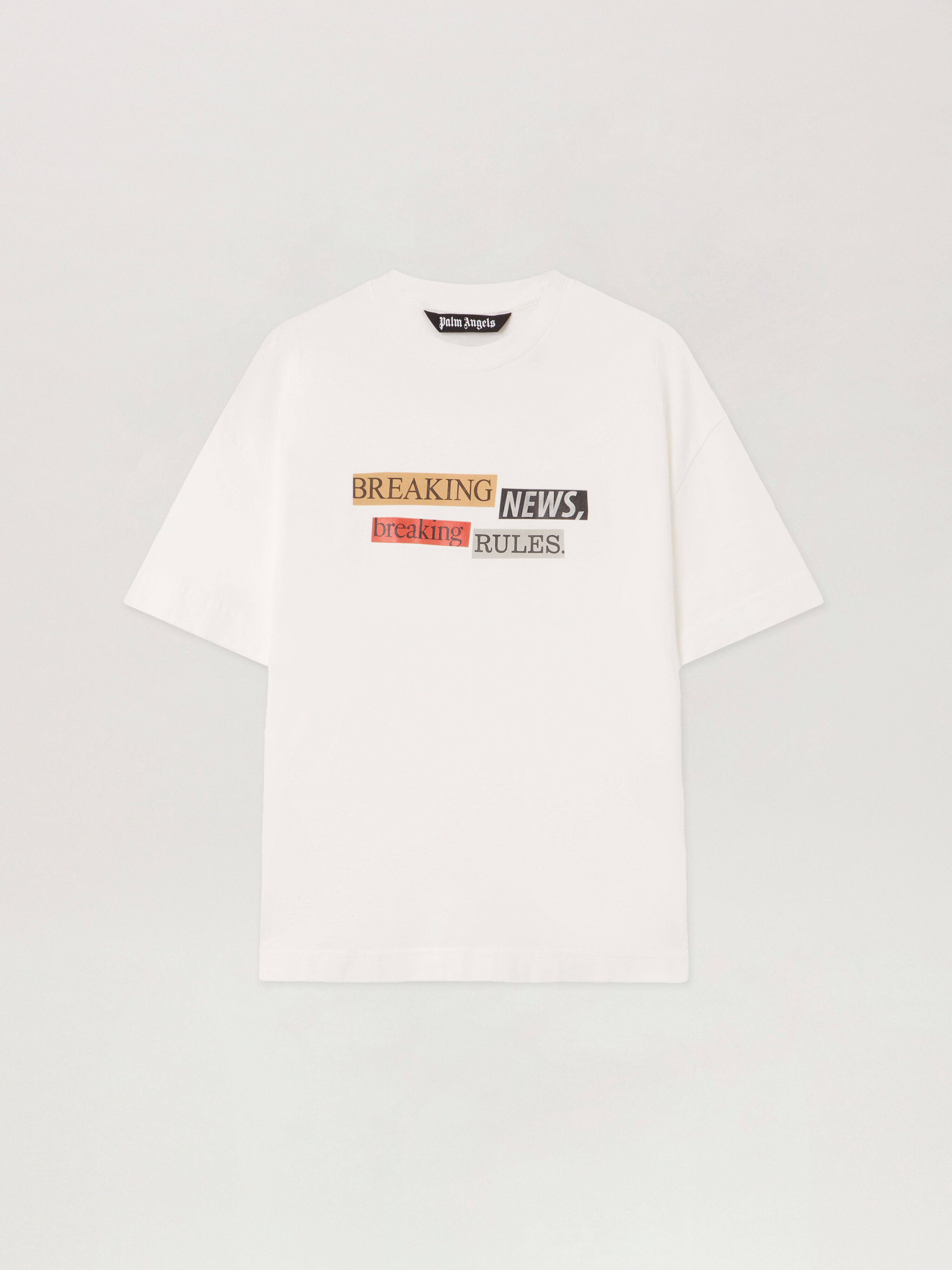 PALM ANGELS PaxLaTimesT-Shirt OFF WHITE - MULTICOLOR PMAA109F25JER005