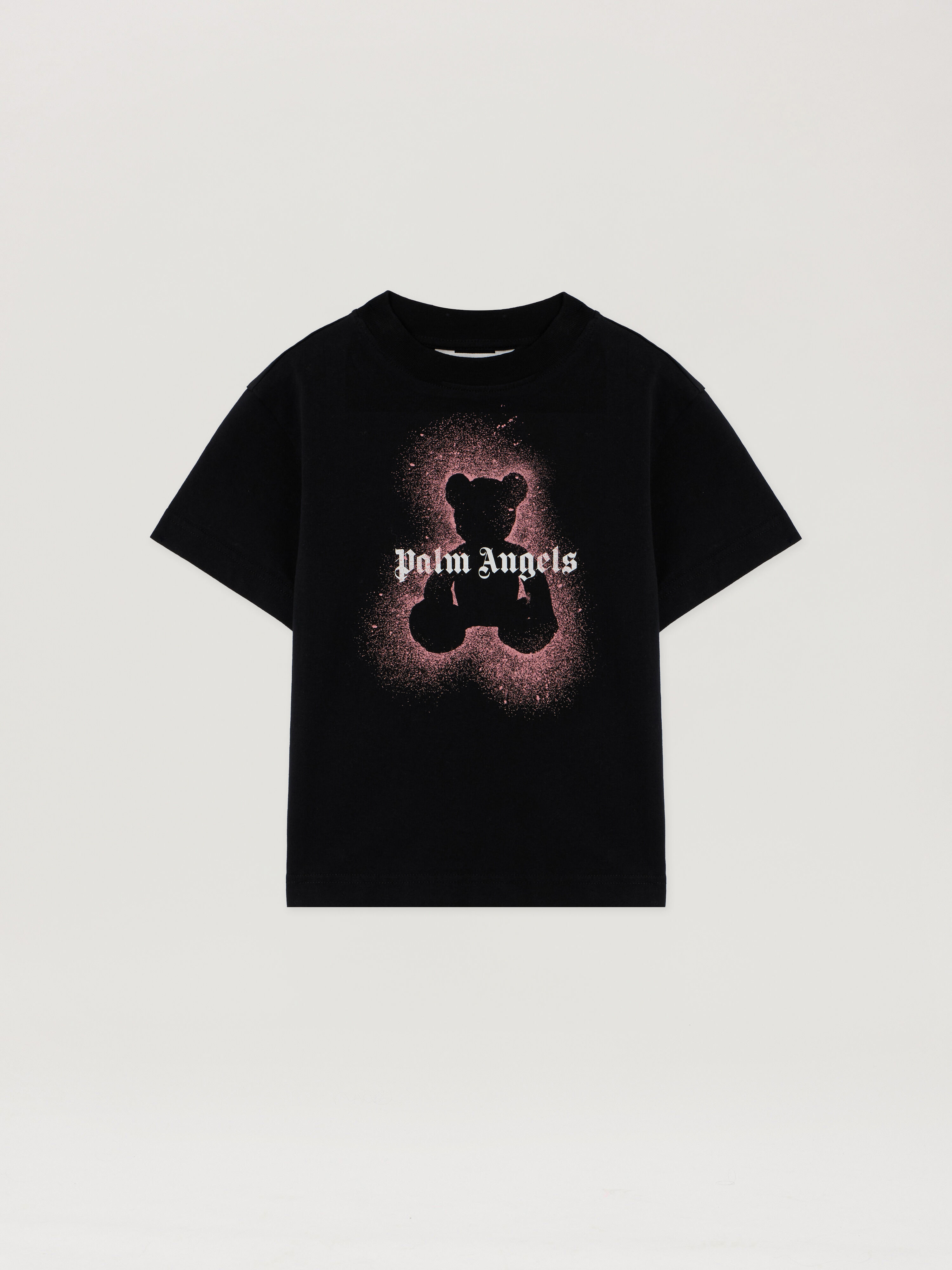 Spray Bear T-Shirt PALM ANGELS Spray Bear T-Shirt BLACK - PGAA002F25JER00A
