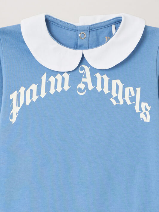 PALM ANGELS Baby Boy Gift Box DUSTY BLUE - OFF WHITE PB2X01BF25JER001