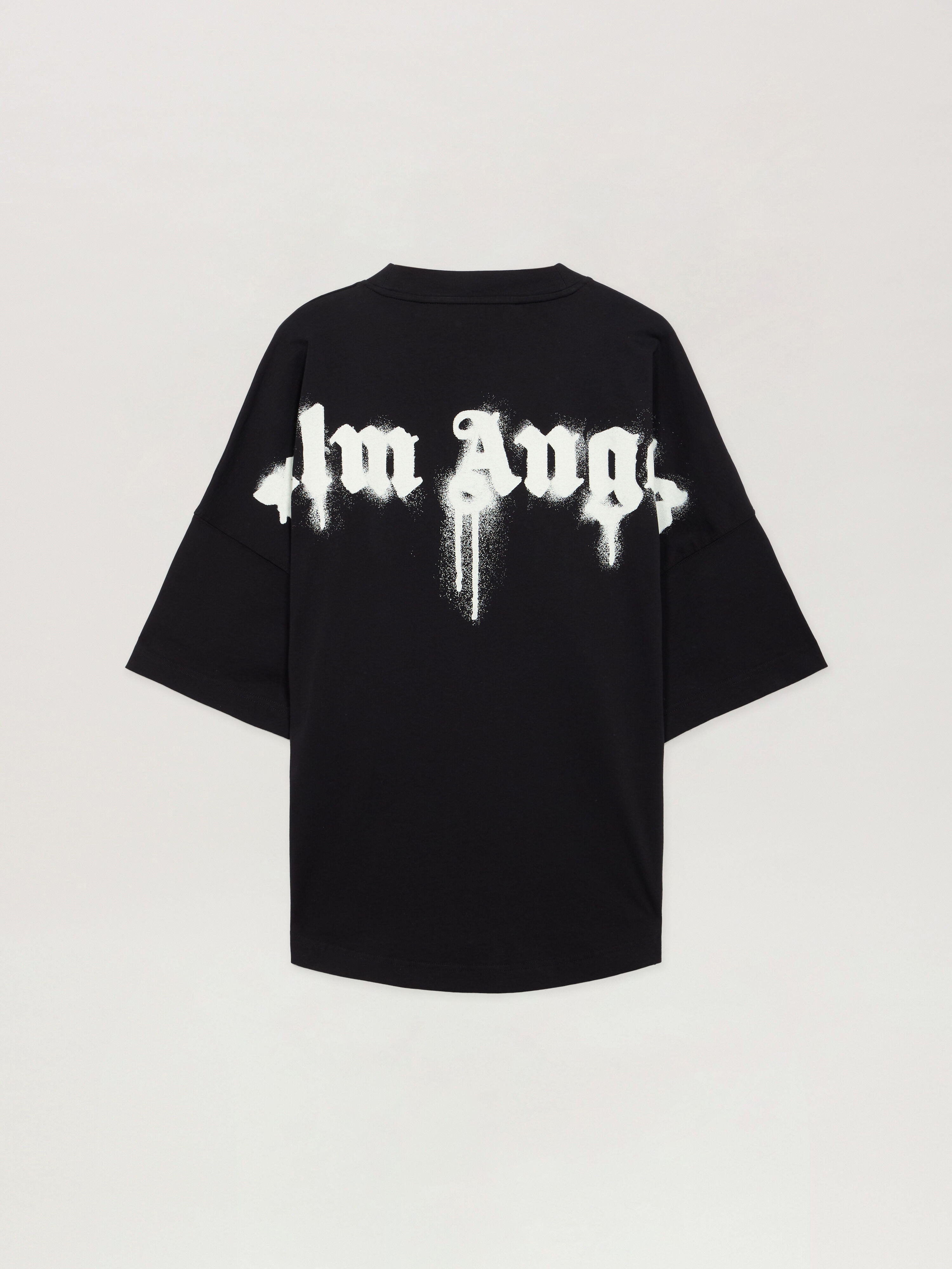 Classic Logo Over T-shirt PALM ANGELS Classic Logo Over T-shirt BLACK - OFF WHITE PMAA10BF25JER006