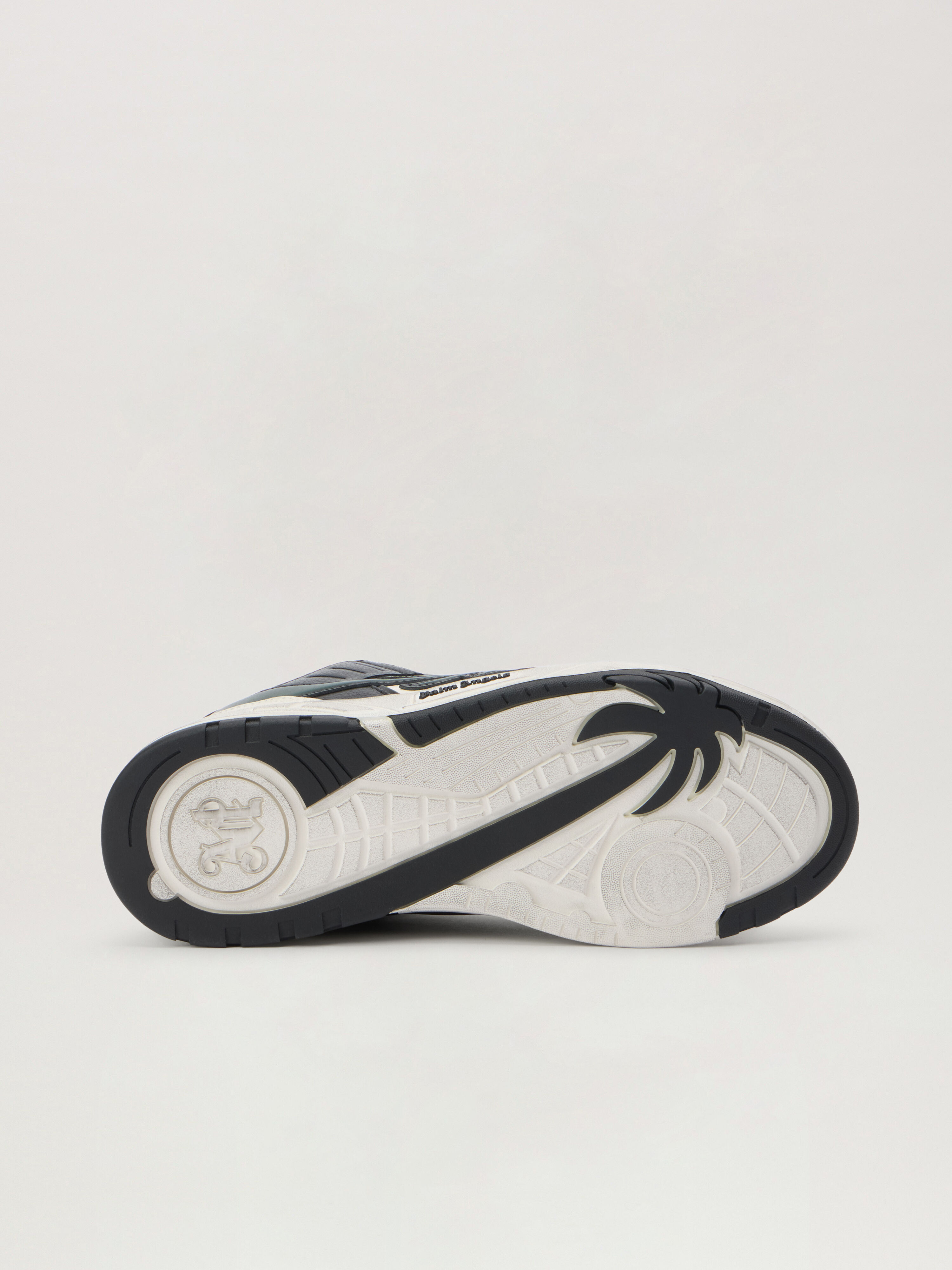 PALM ANGELS Venice Worn Out Sneakers WHITE - SAGE PMIA101F25LEA001