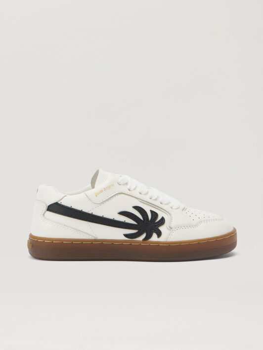 PALM ANGELS New Palm 1 Sneakers WHITE - BLACK PBIA017F25LEA001