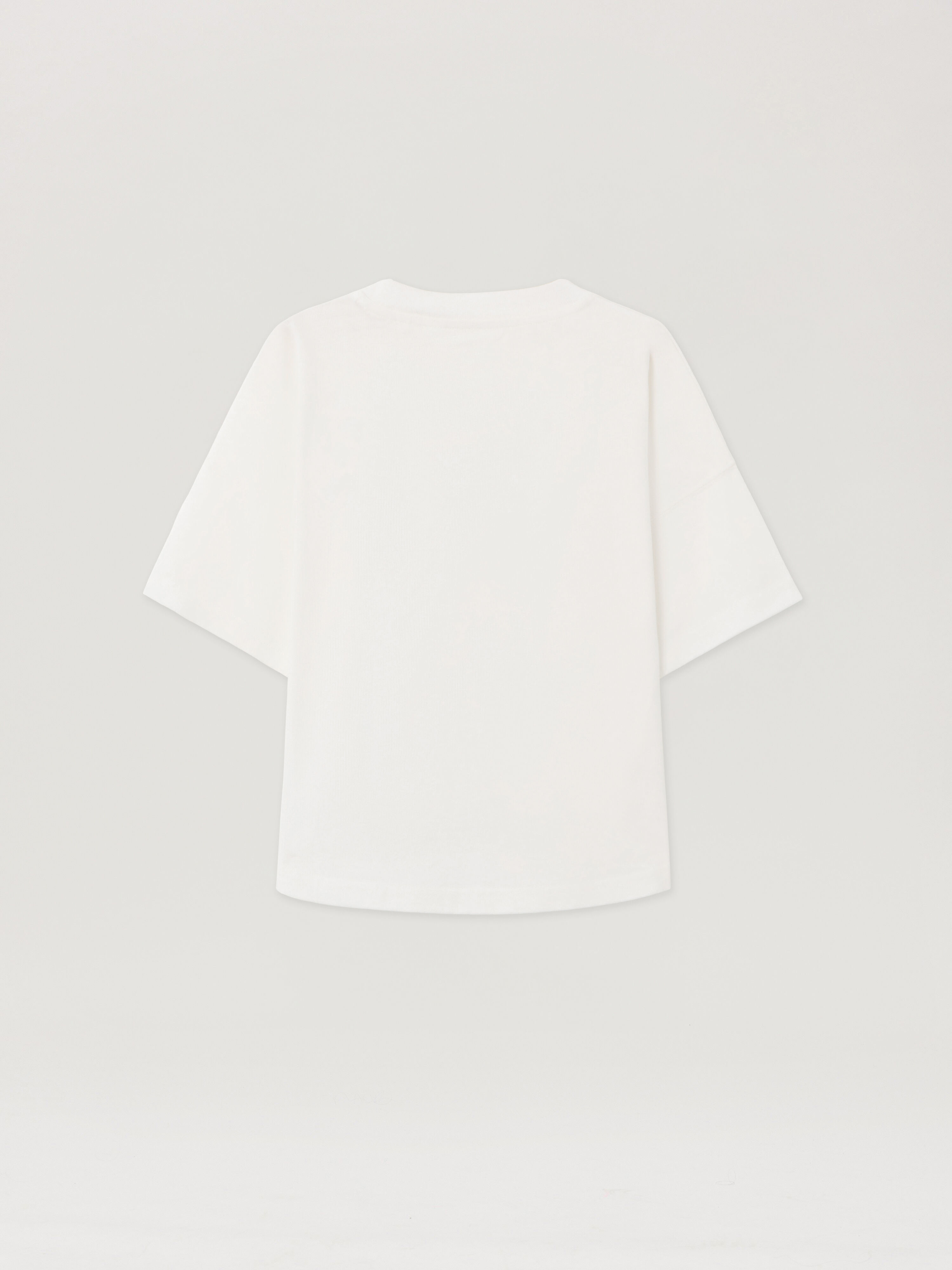 PALM ANGELS Solarized Palms T-Shirt OFF WHITE - GREEN PGAA001F25JER001