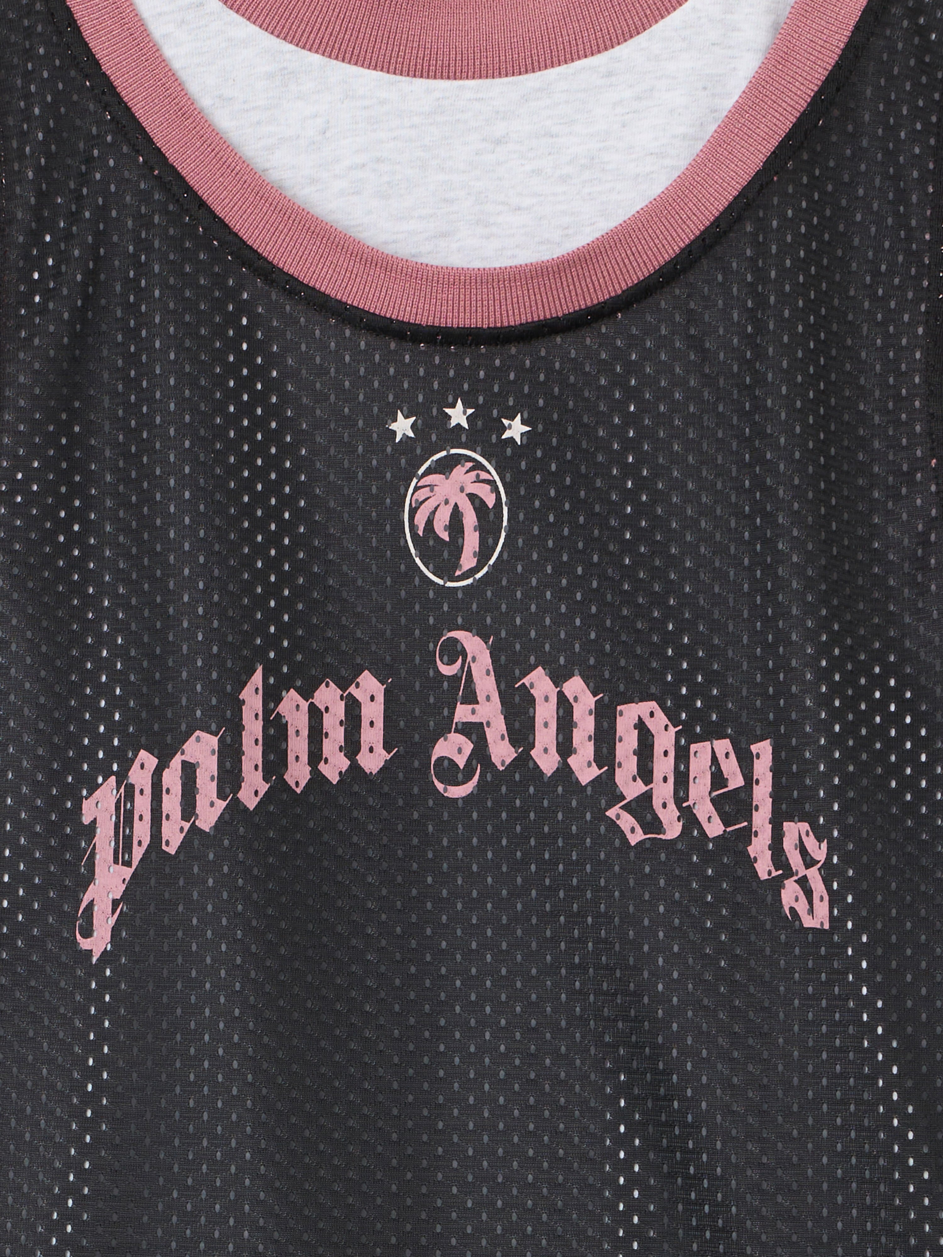 Team Palm Soccer Dress PALM ANGELS Team Palm Soccer Dress BLACK - PGDH006F25JER001